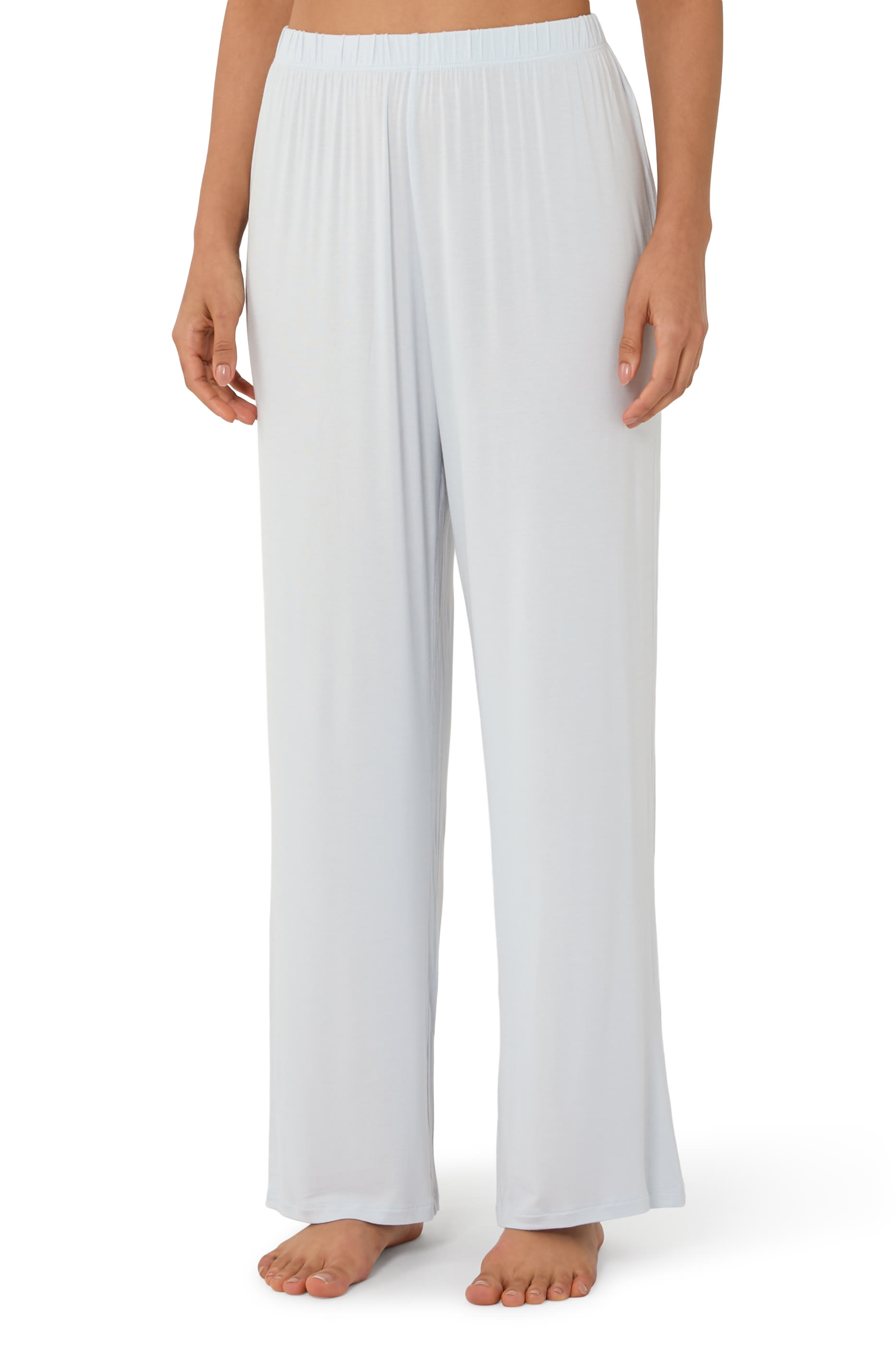 Jersey V-Neck Lace Trim Pajama Set