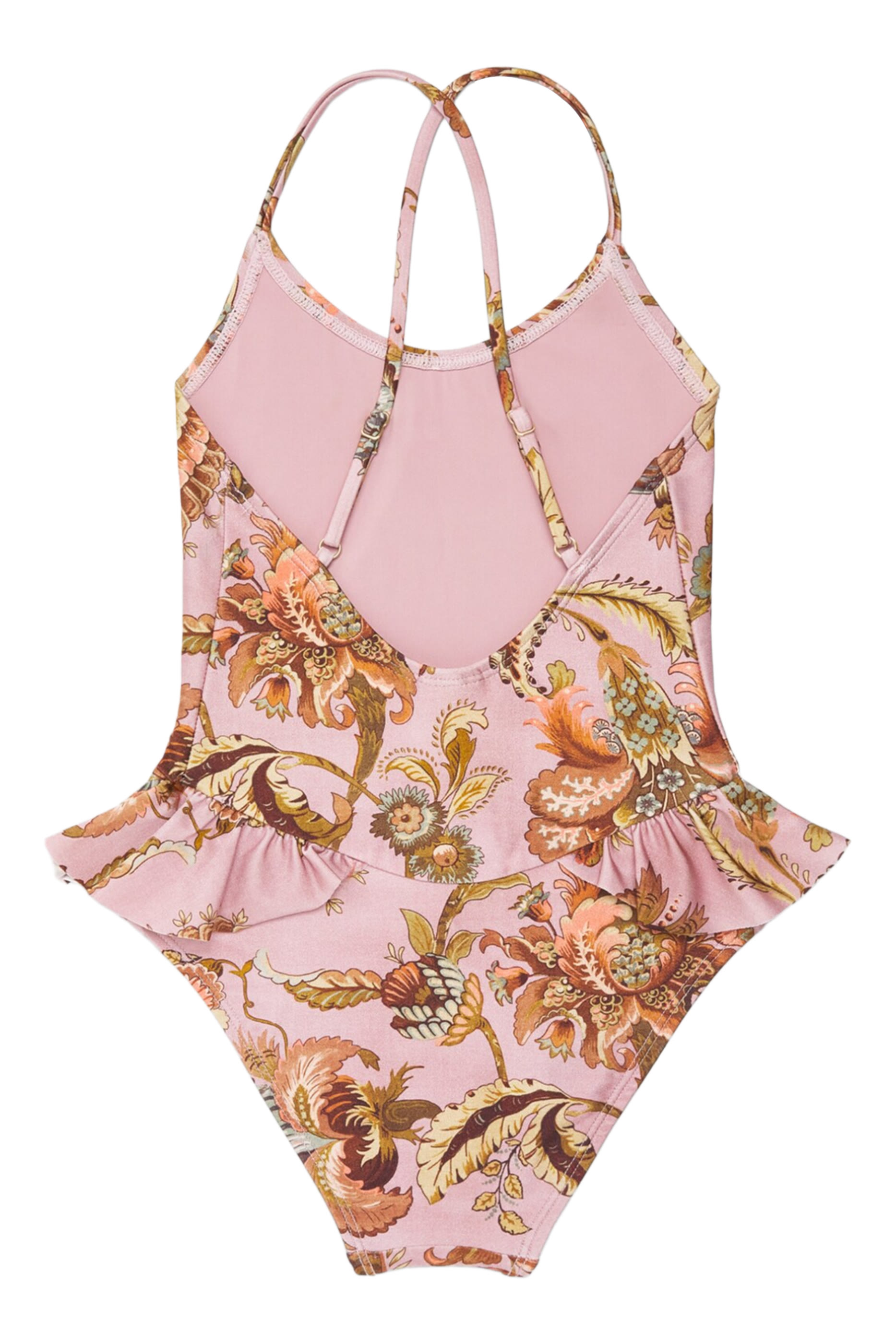 Kids Aster Frill One-Piece Swimsuit
