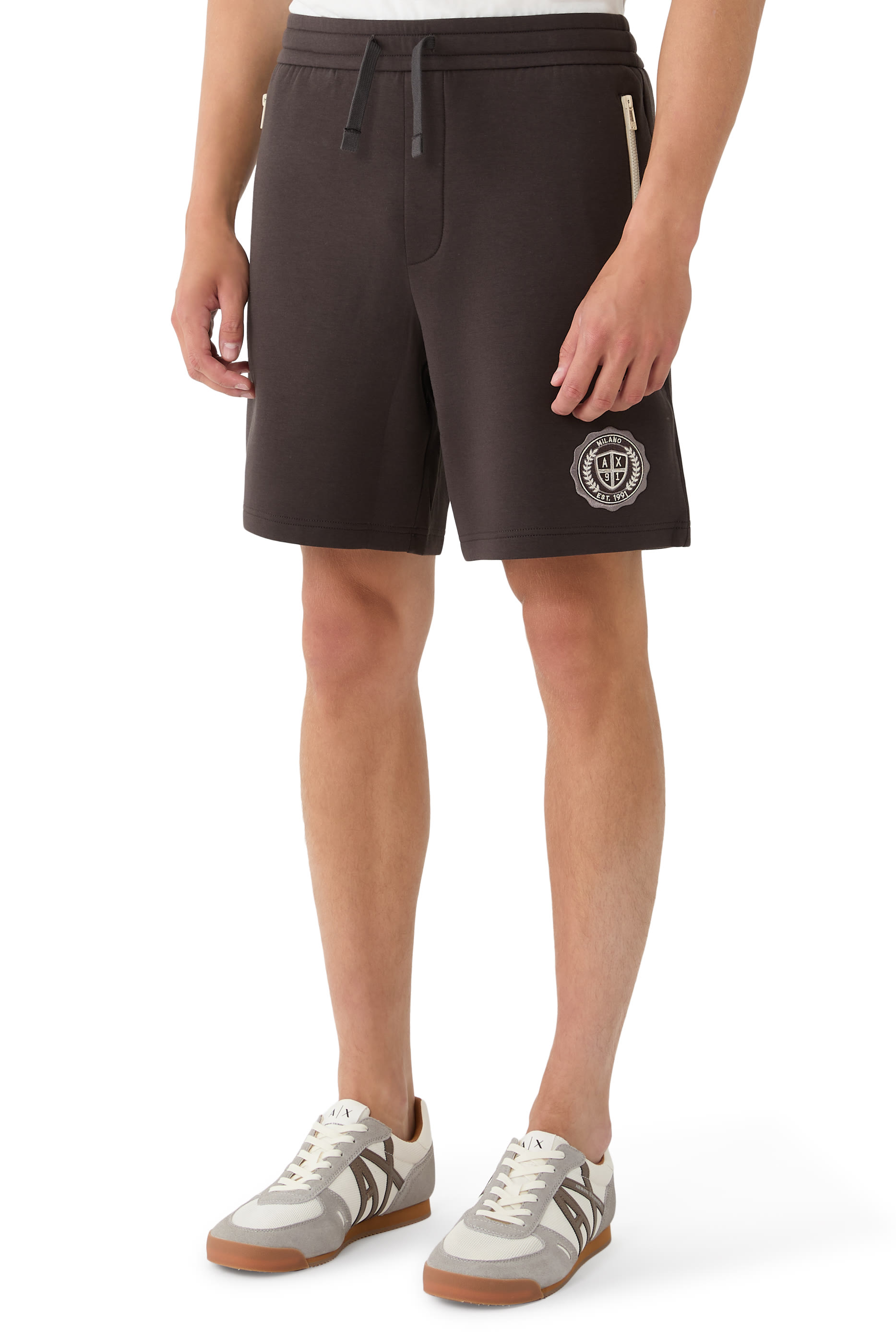 Crossover AX Logo Side Sweatshorts
