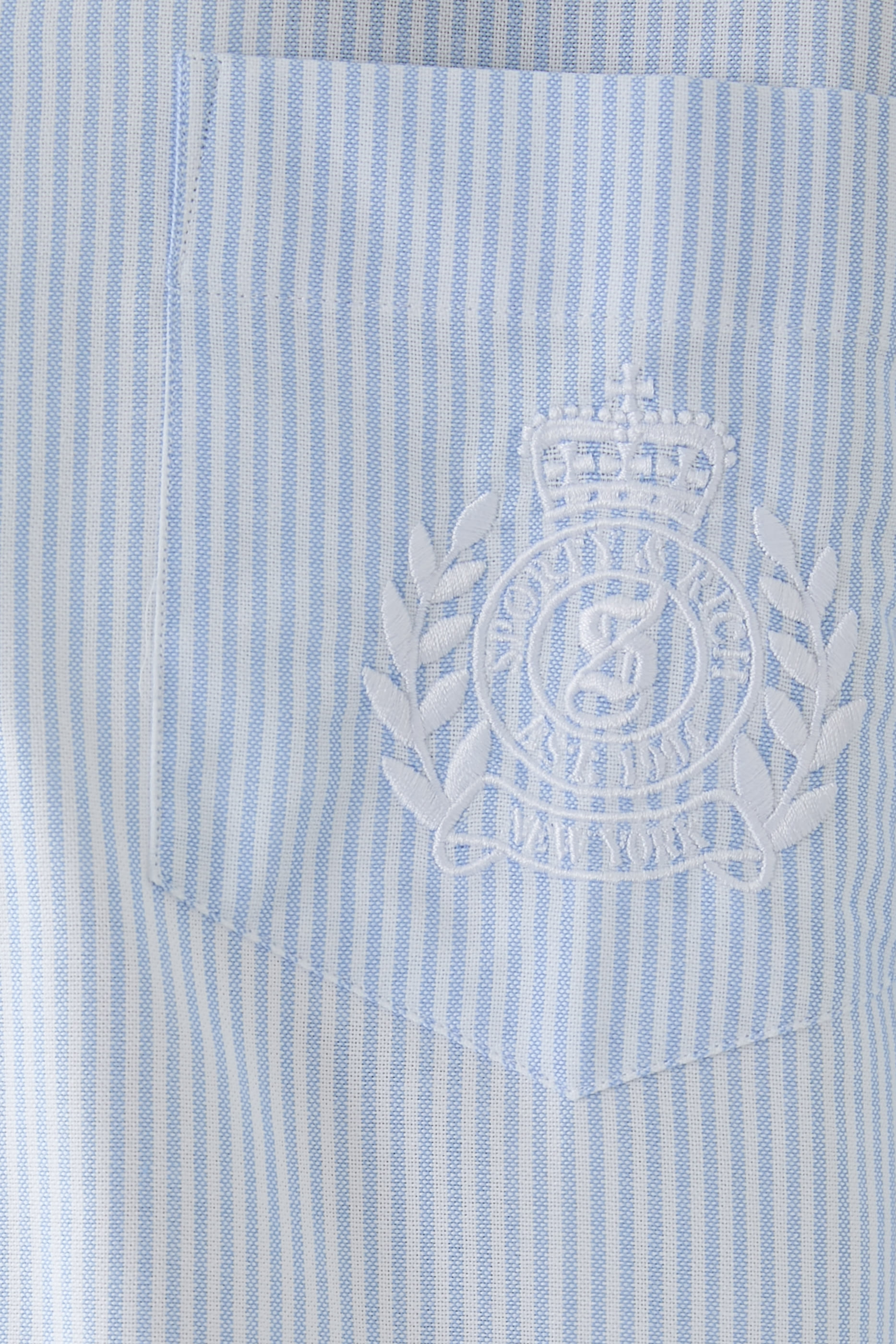 H&W Crest Oversized Oxford Shirt