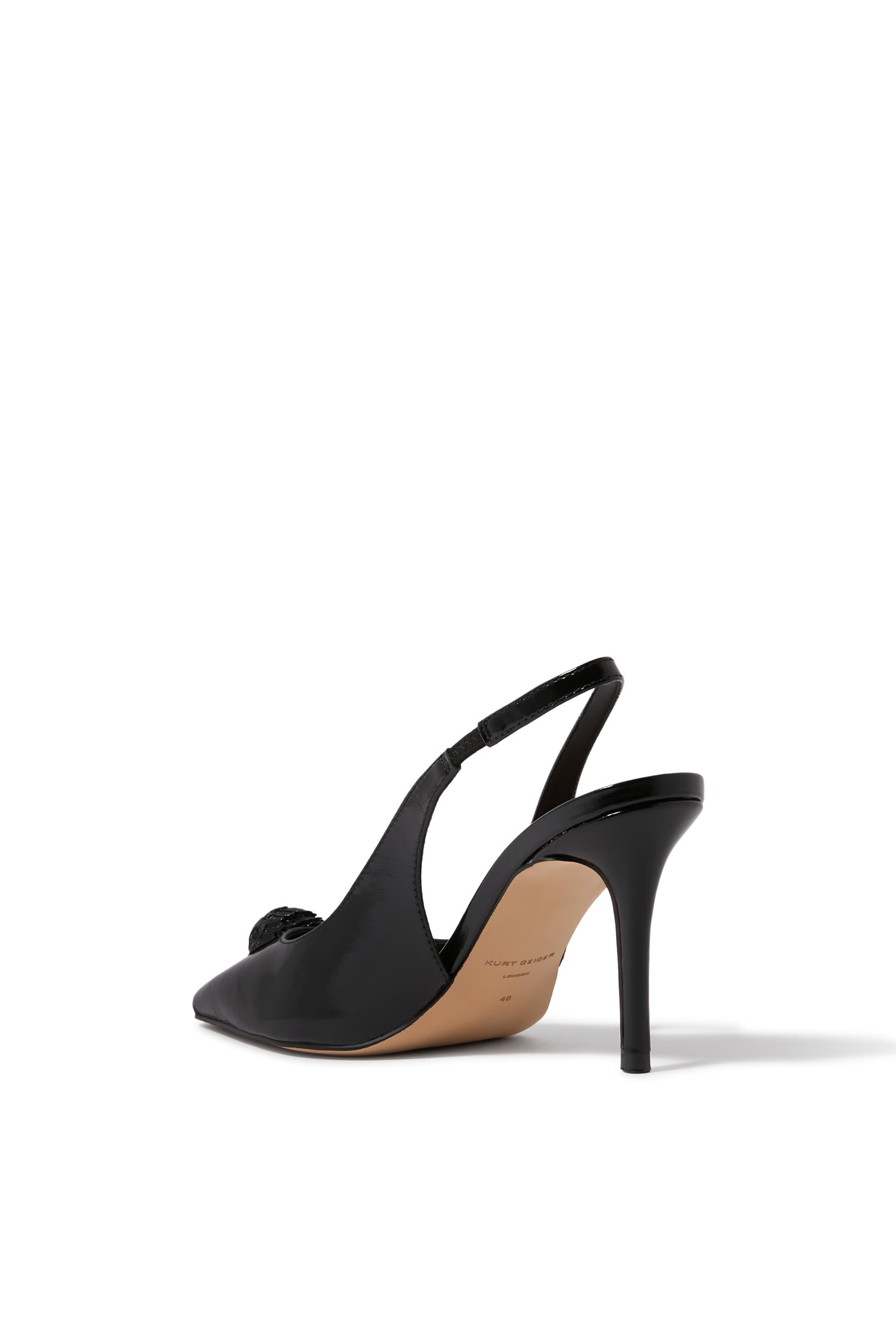 Belgravia Drench 85 Slingback Mules