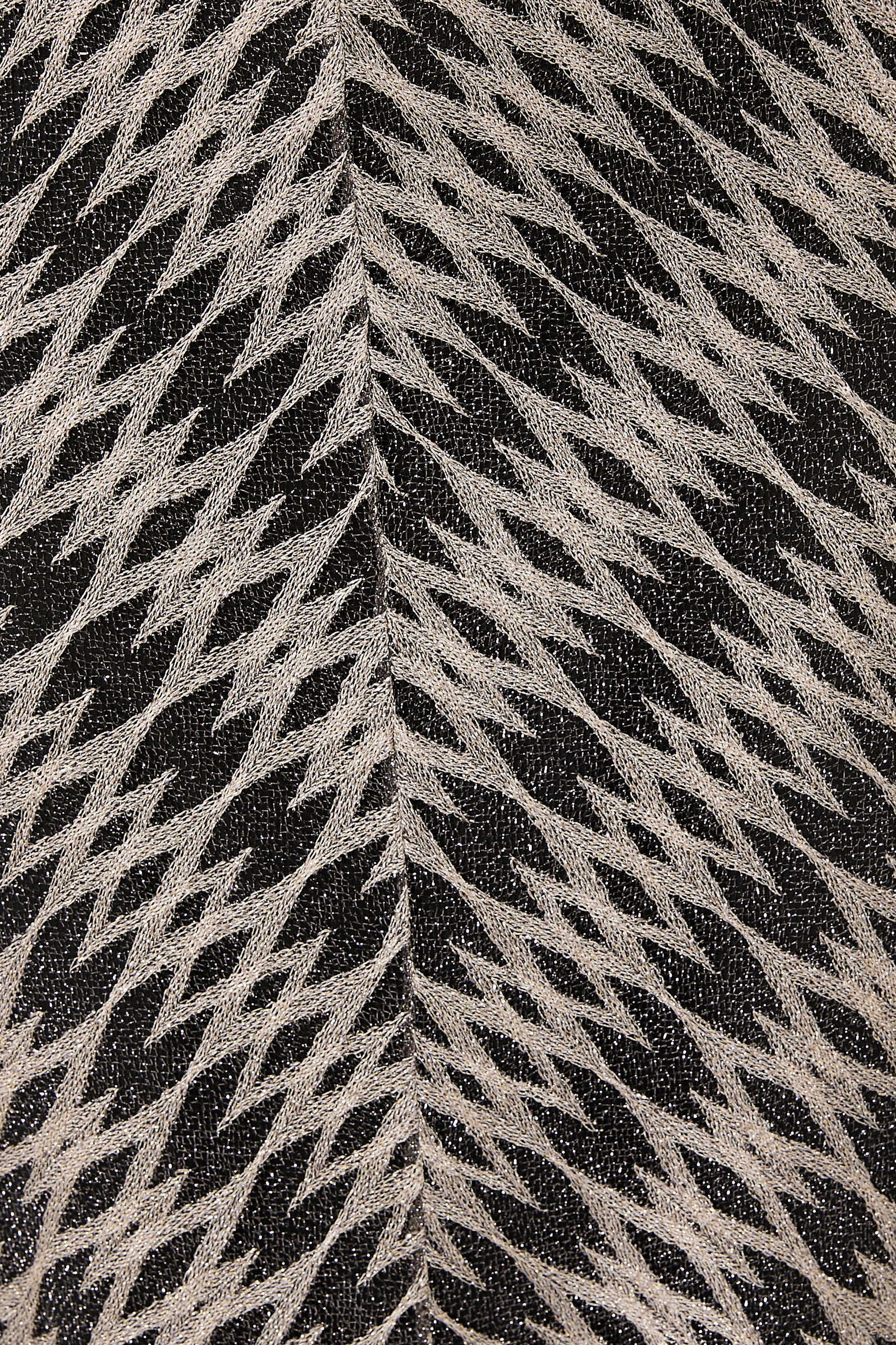  3D Diamond Mixed Viscose Long Skirt 