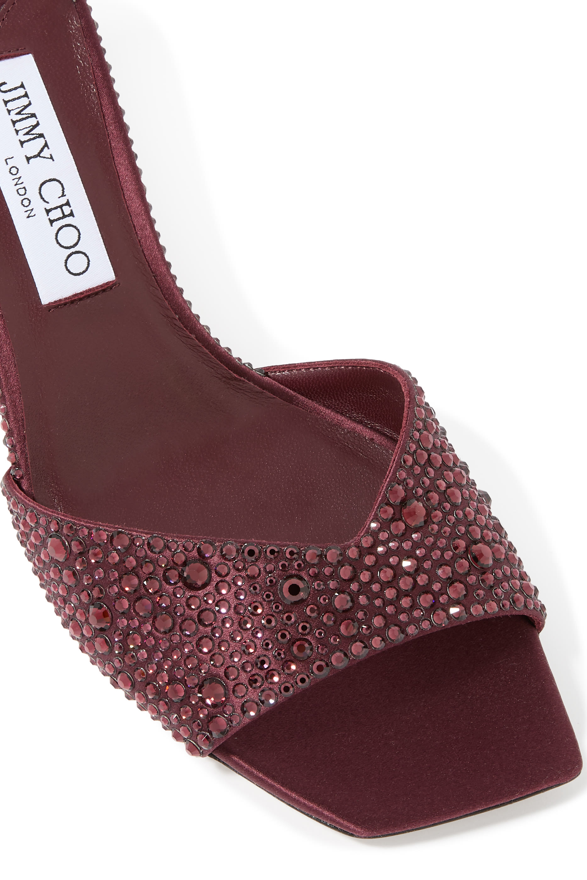  Skye 70 Satin Crystal Sandals