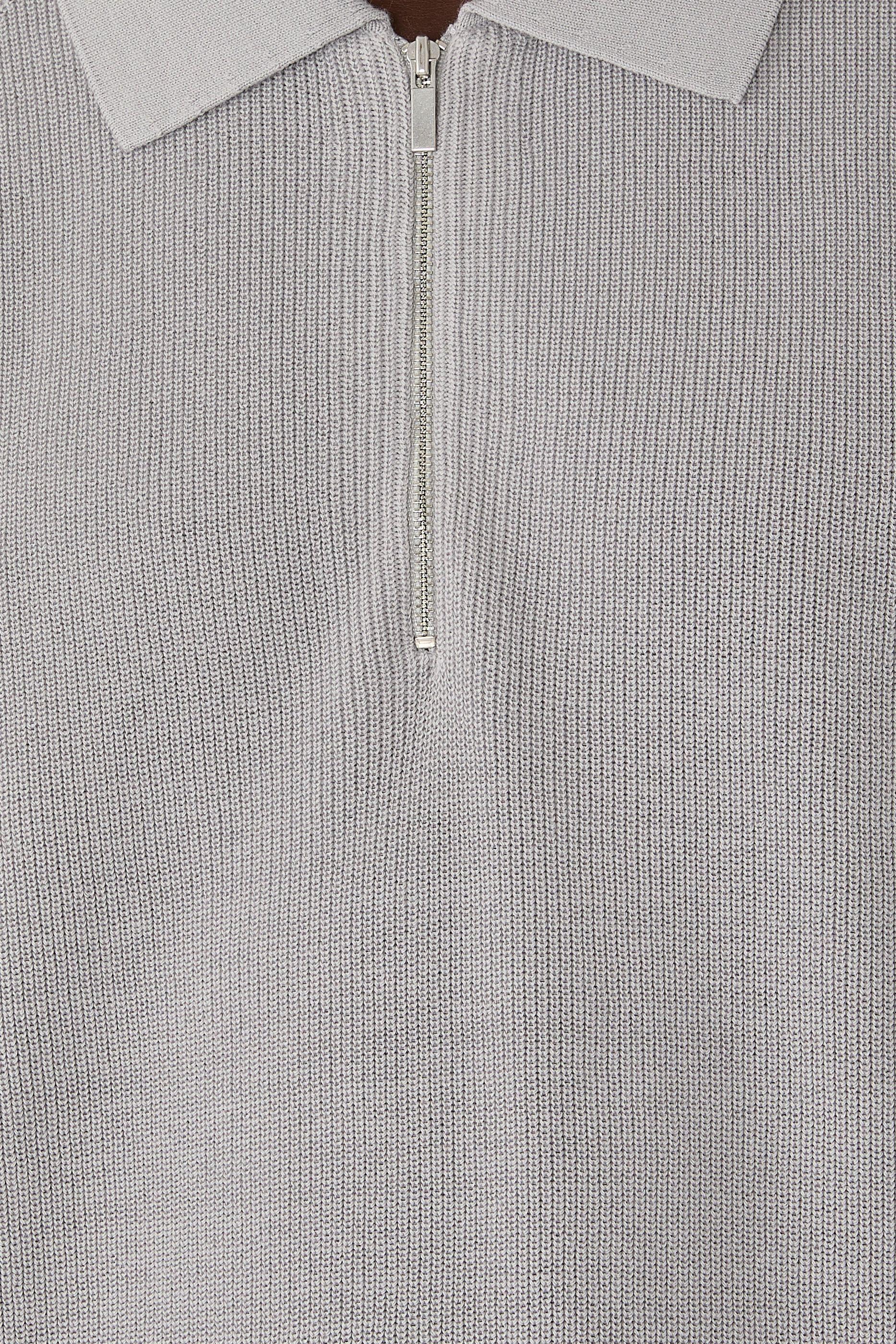 Short-Sleeve Zip Polo