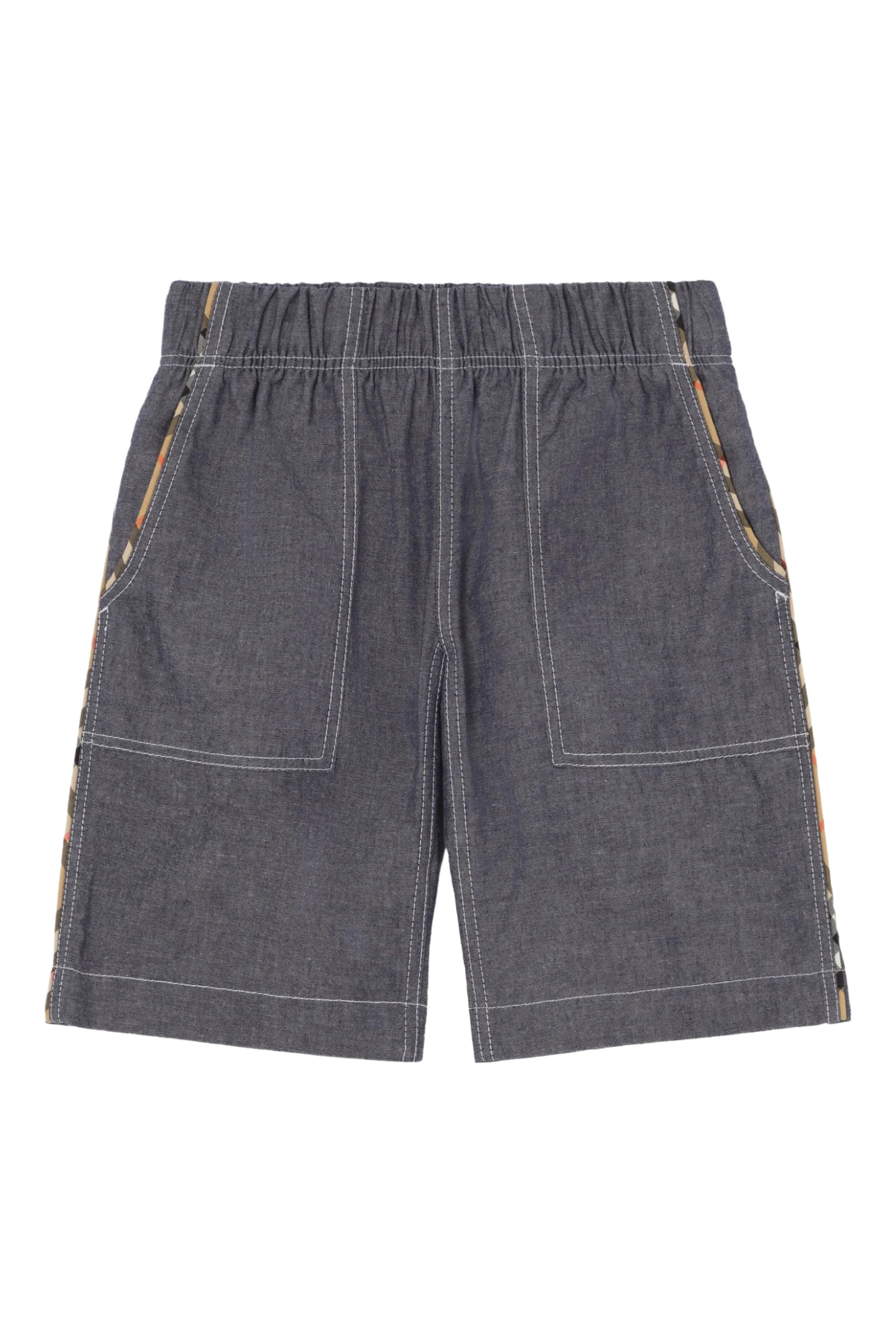 Kids Cotton Cargo Shorts