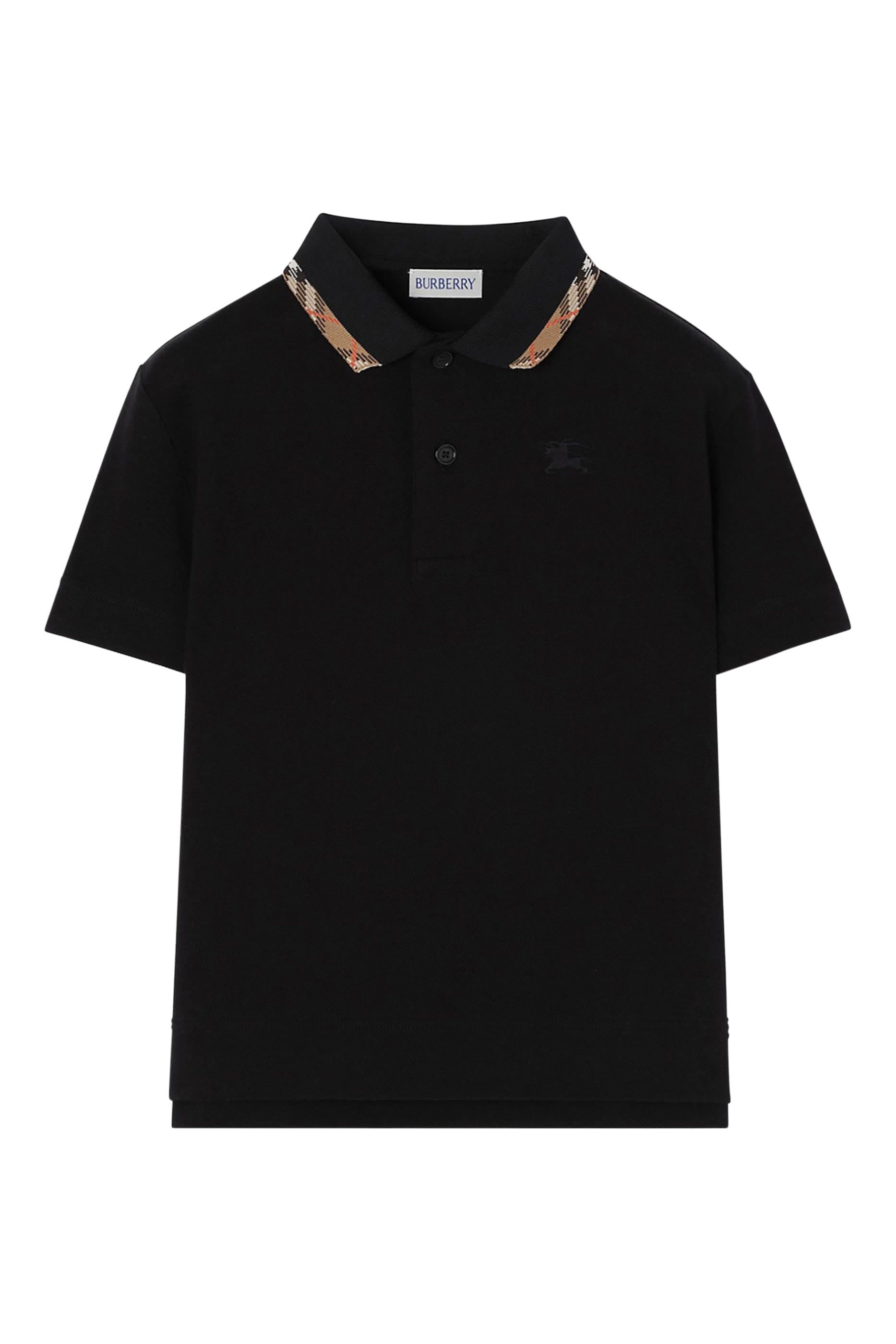 Kids Cotton Piqué Polo Shirt 