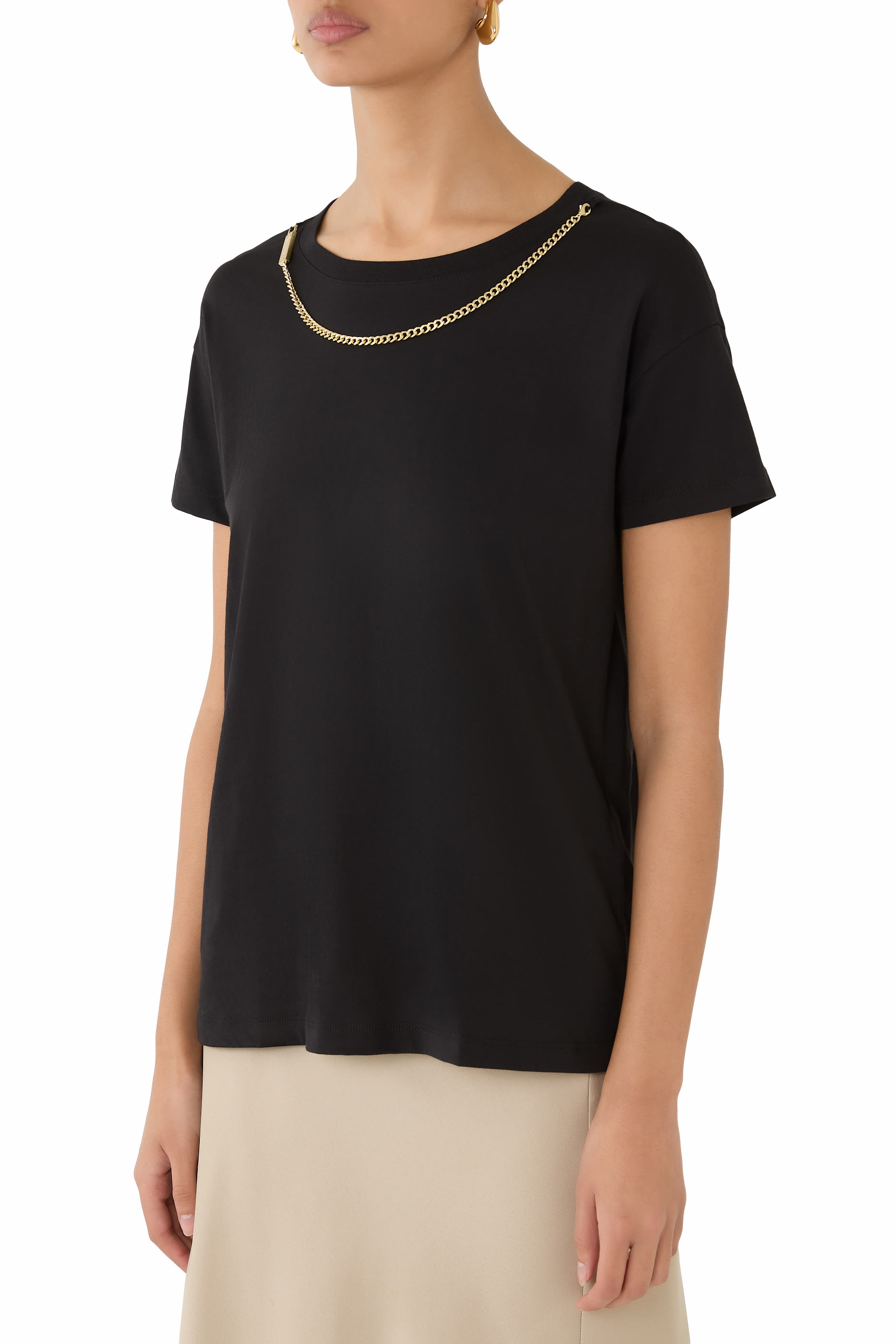 Occasionwear Neck Chain T-Shirt