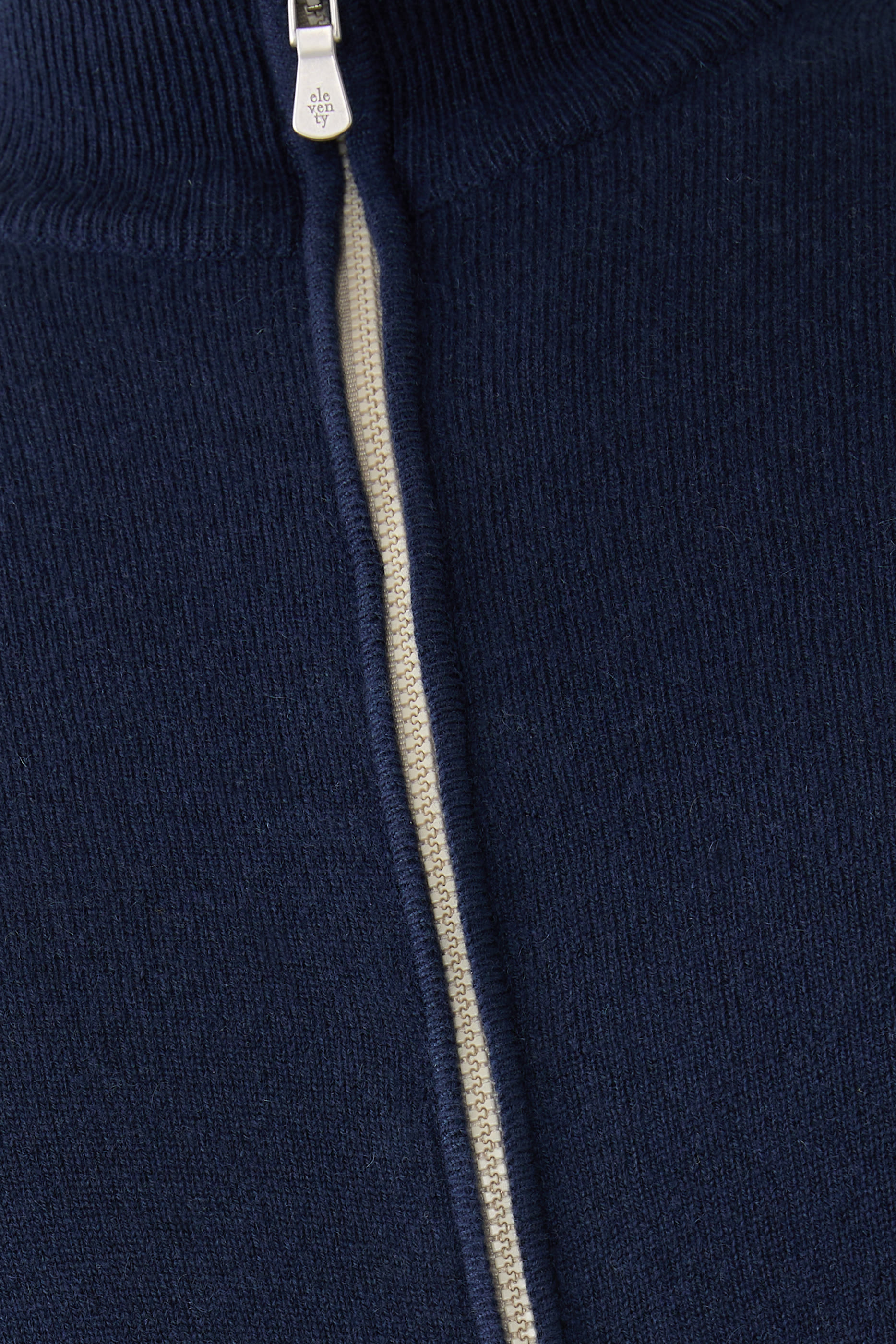Cashmere Zip-Up Sweater