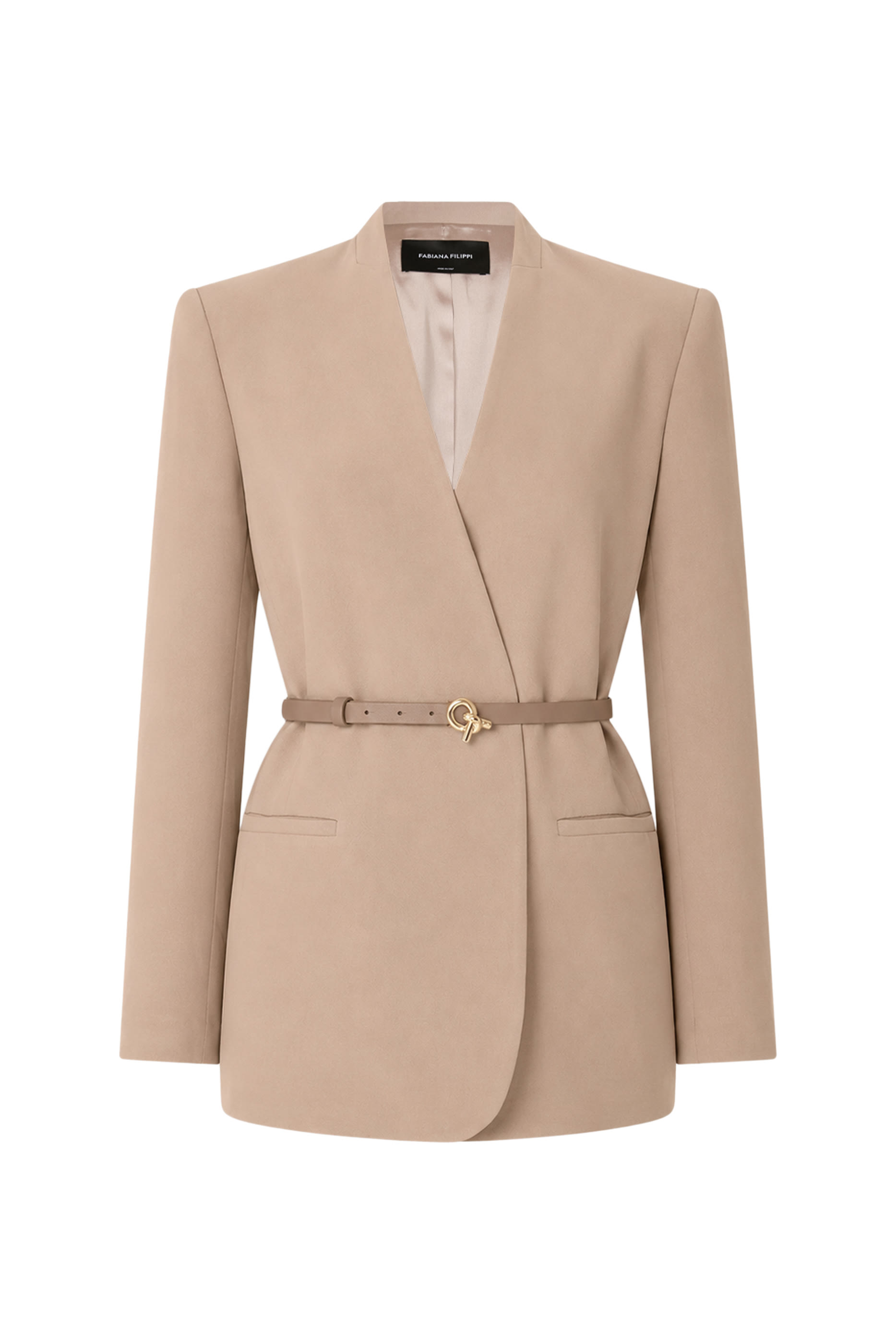 Belted Blazer