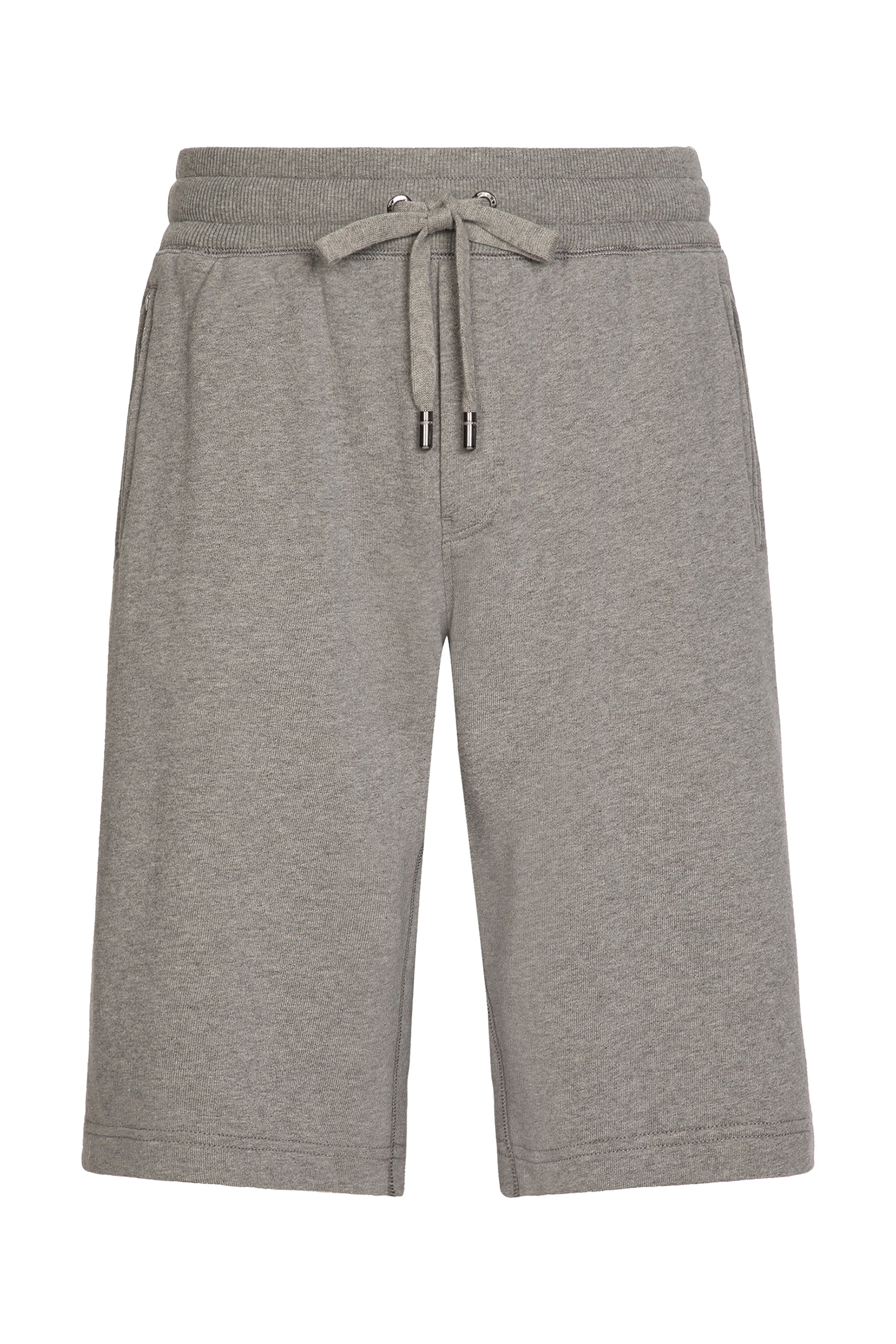 Jersey Jogging Shorts with Logo Tag
