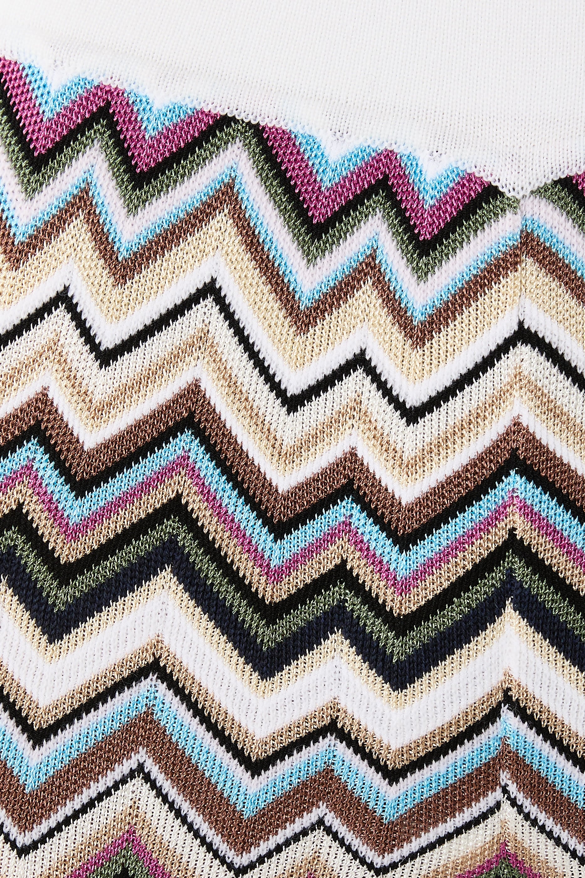 Chevron Flared Pants