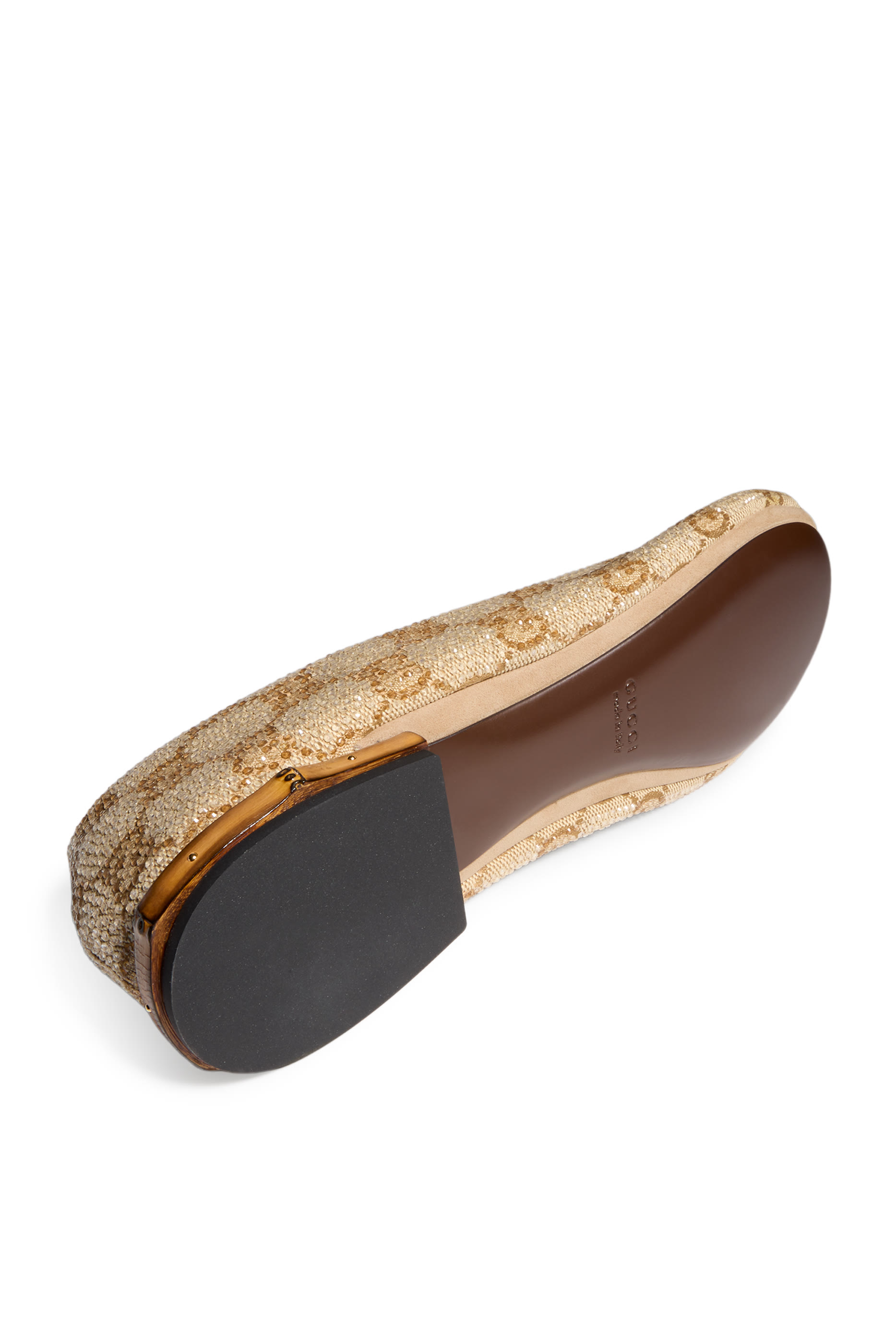 GG Crystal Ballet Flats