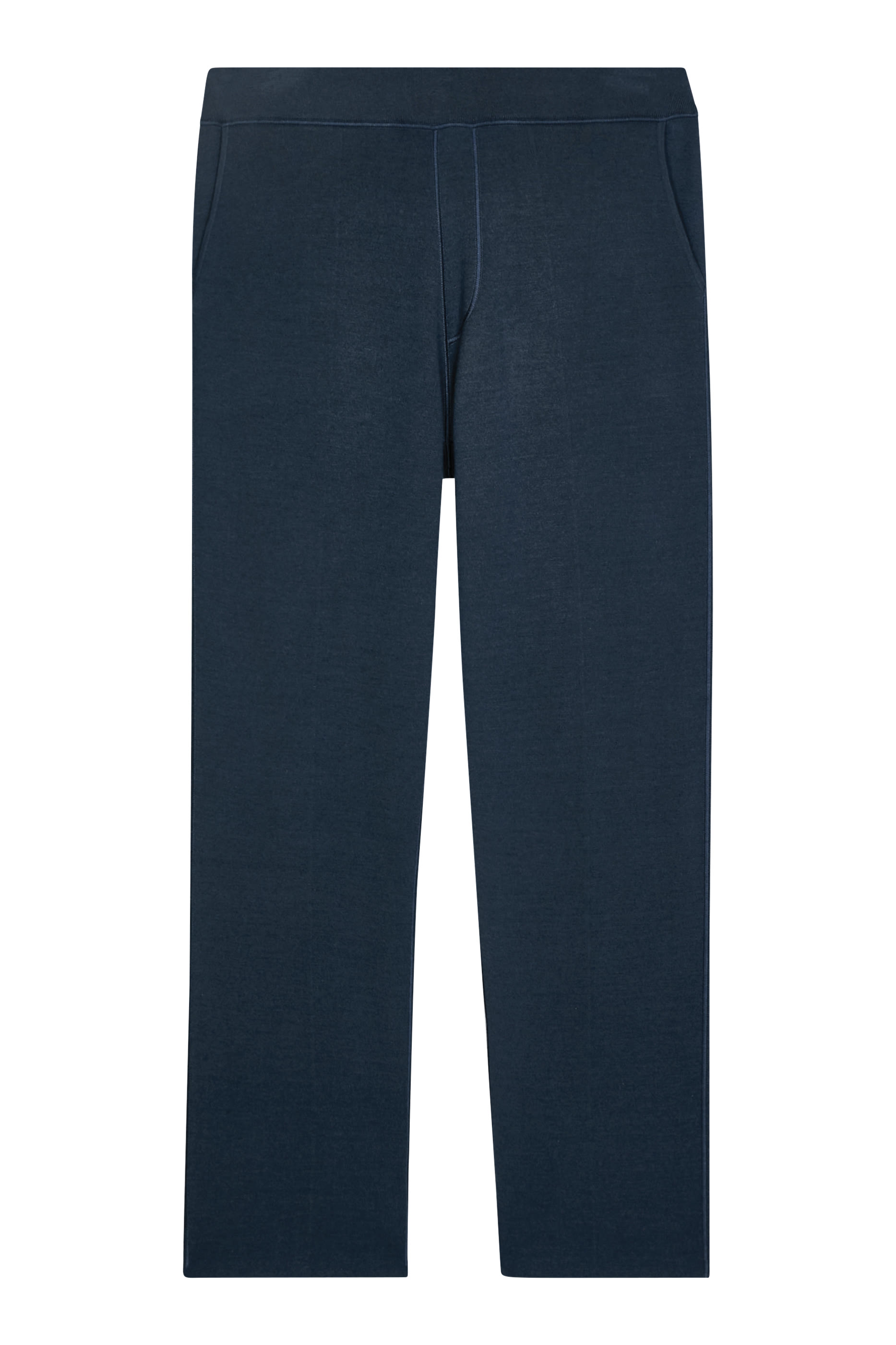 Pleated Straight Pants