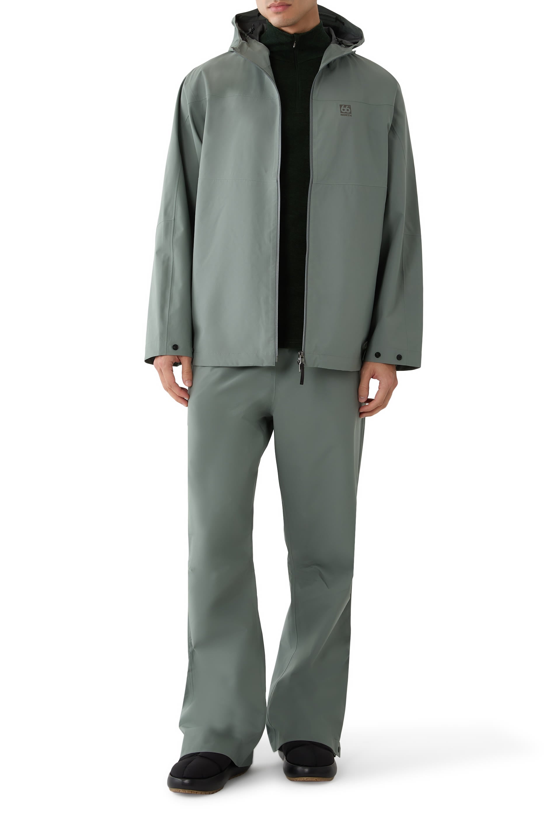 Aðalvík Packable Rain Jacket