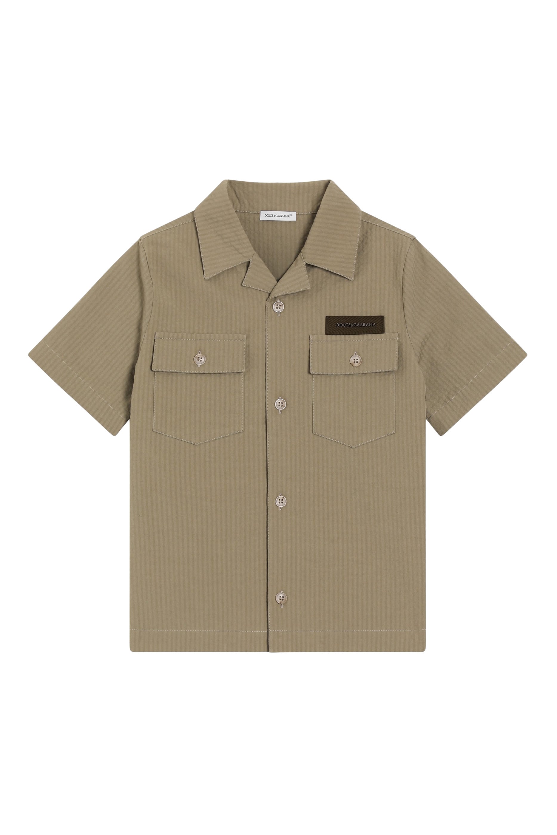 Kids Seersucker Shirt 