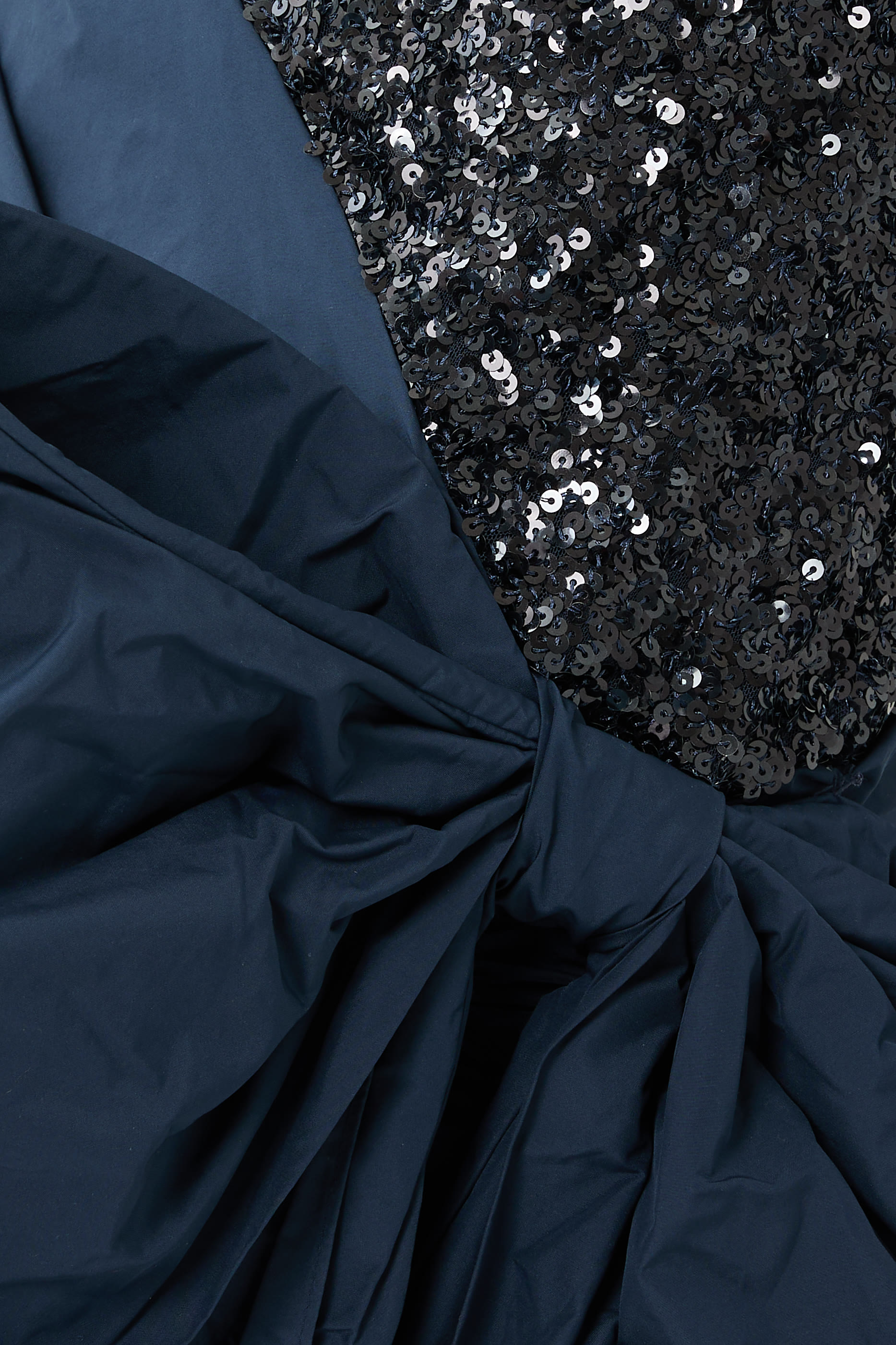  Sequins Bow Mini Dress 