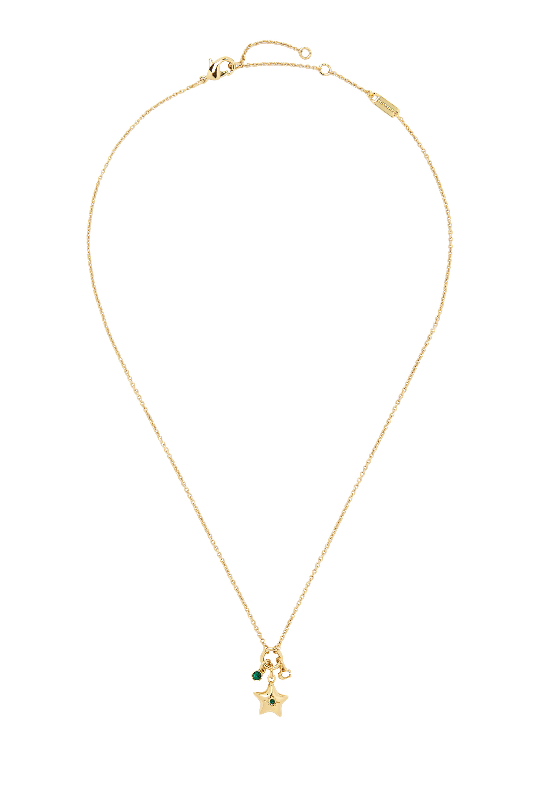 Star Pendant Necklace & Earrings Set 