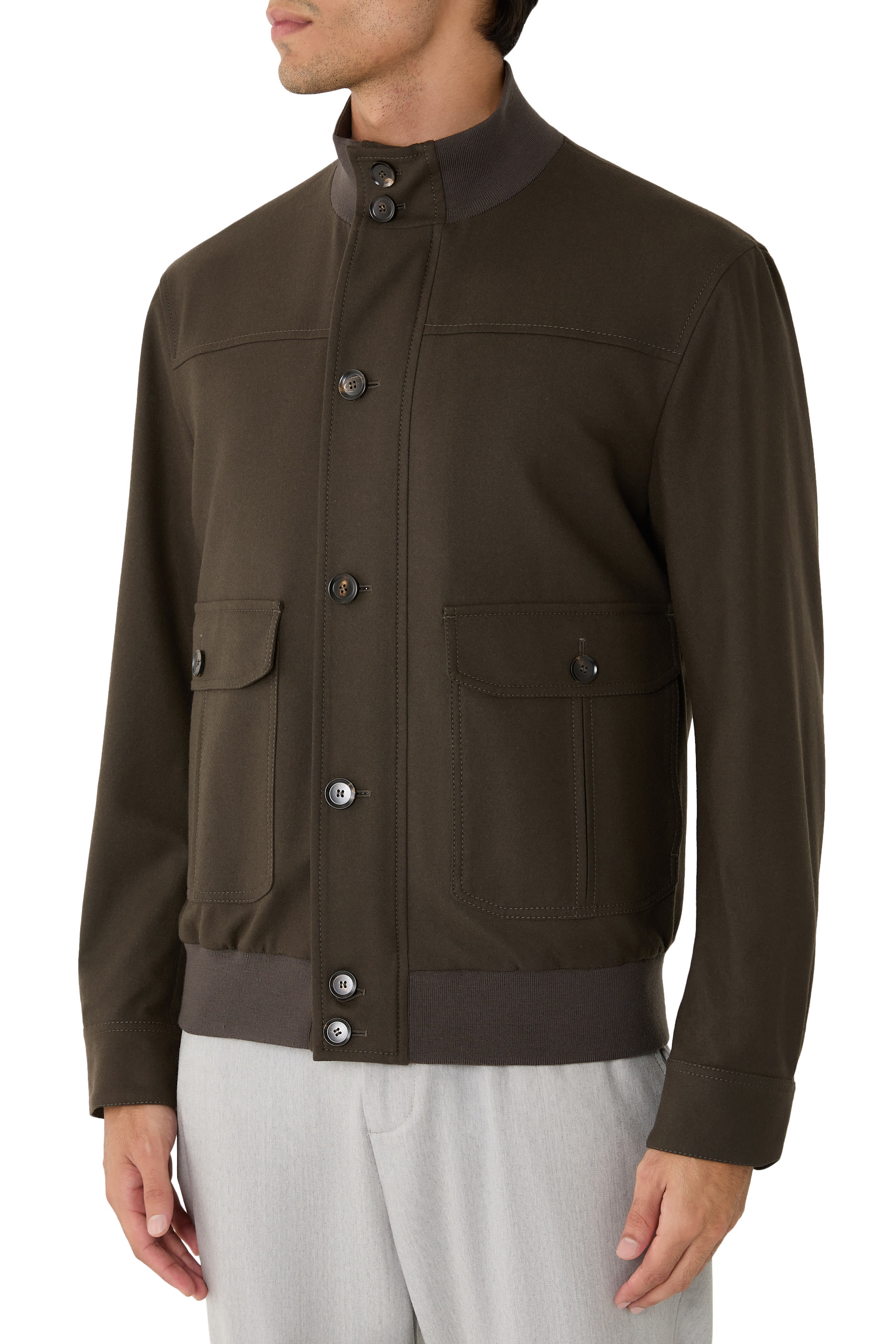 Technical Linen 75 Blouson