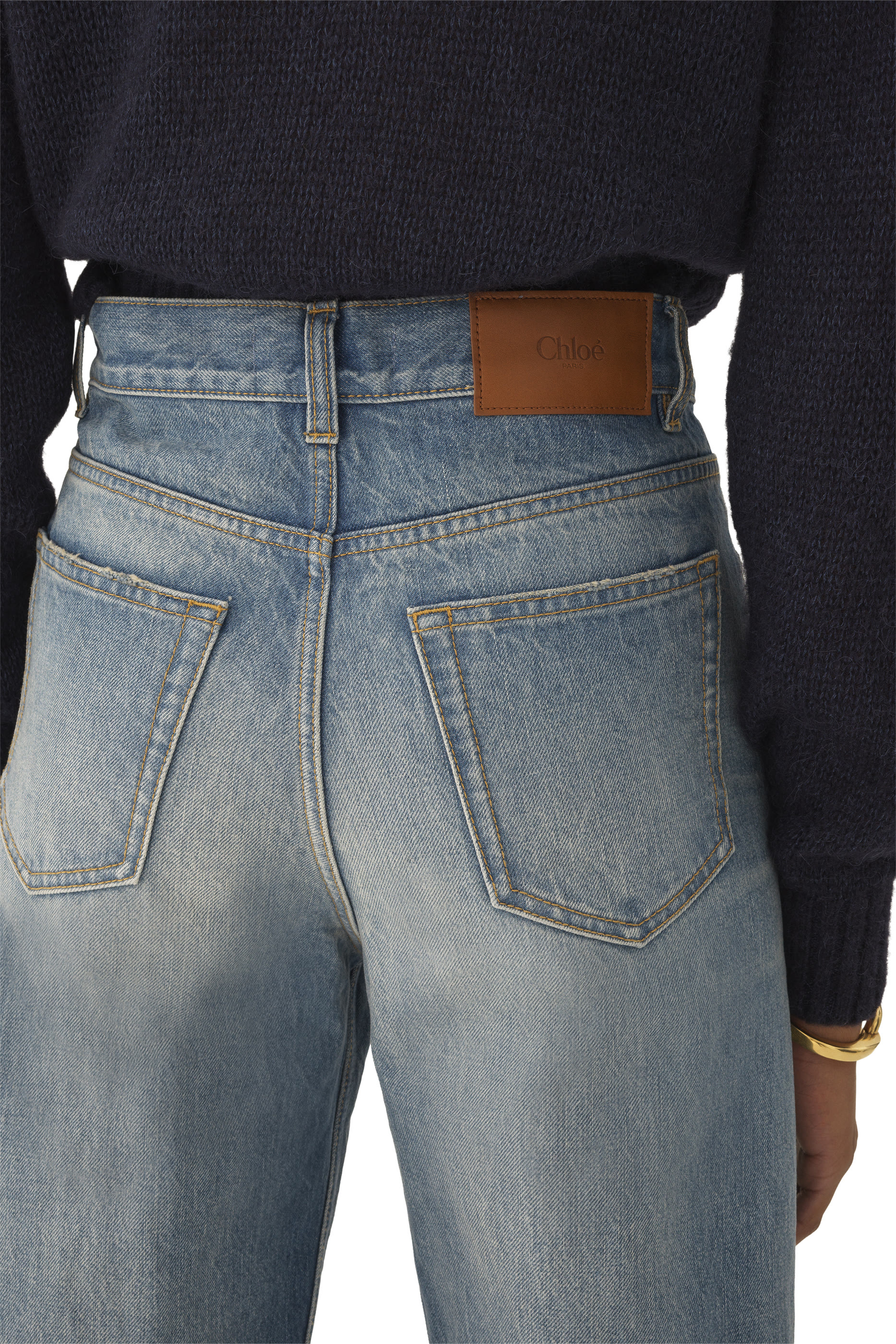 High-Rise Cropped Jeans