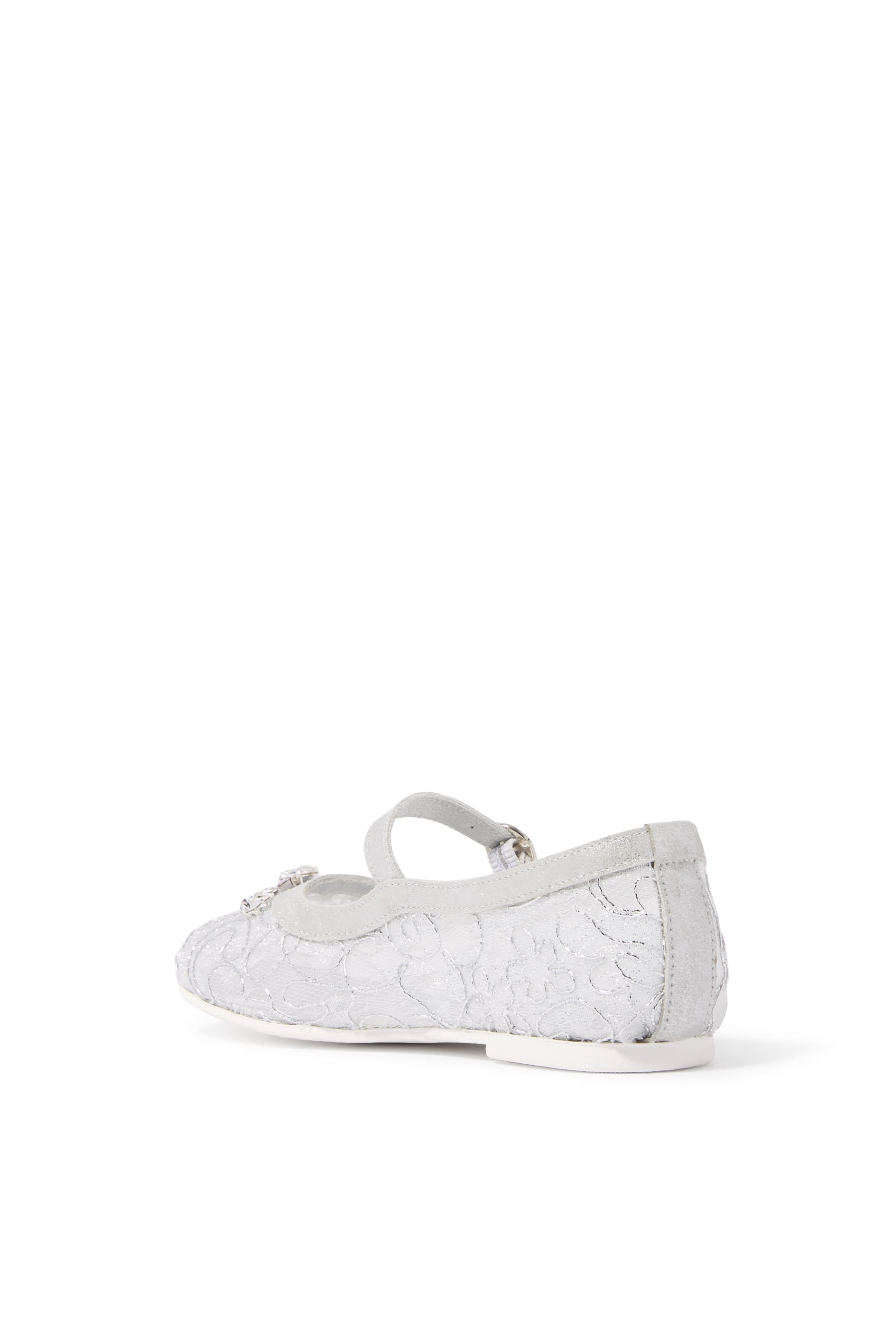 Kids Swarovski Crystal-Embellished Ballerinas