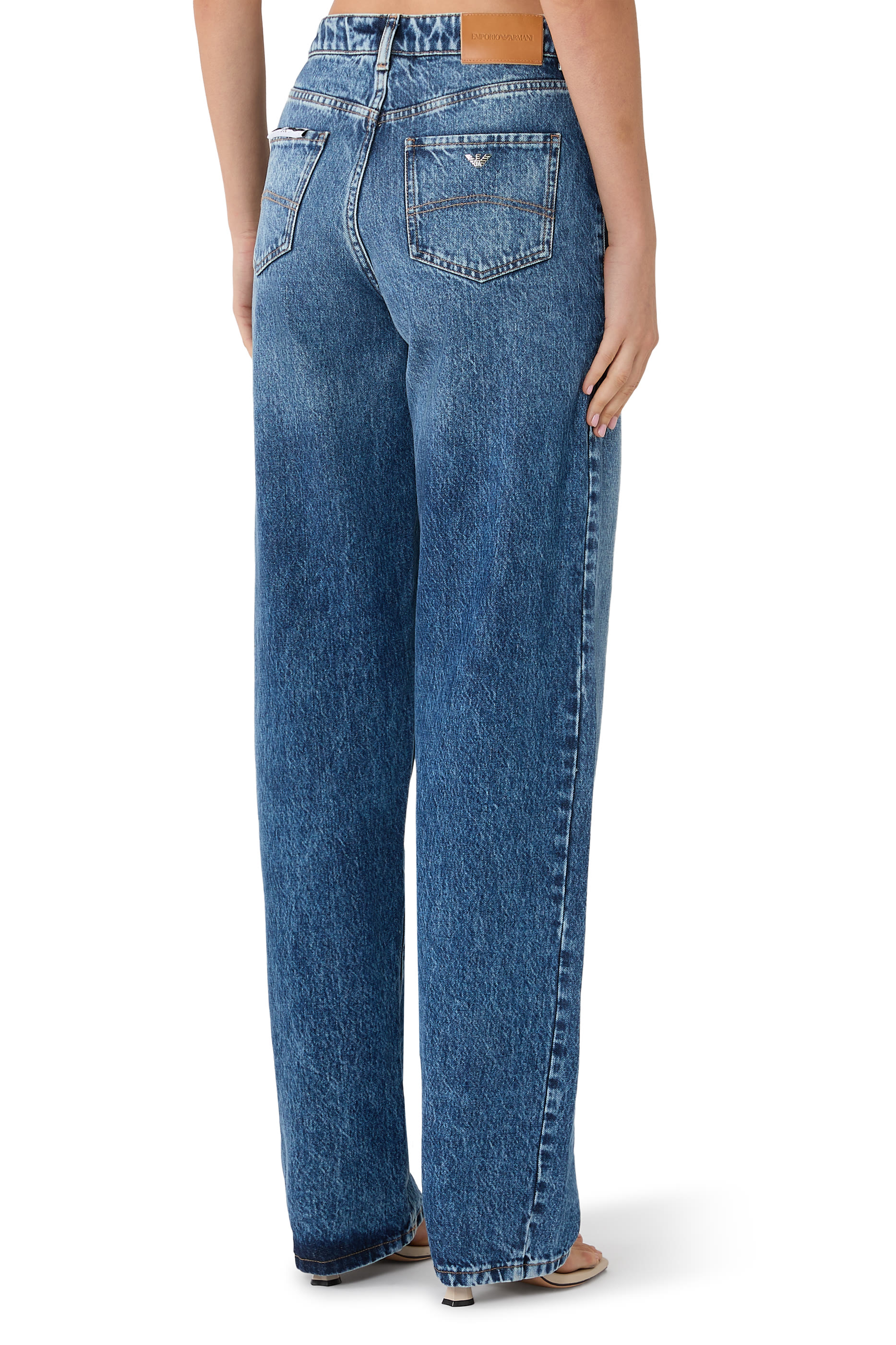 Vintage Look Five-Pocket Jeans