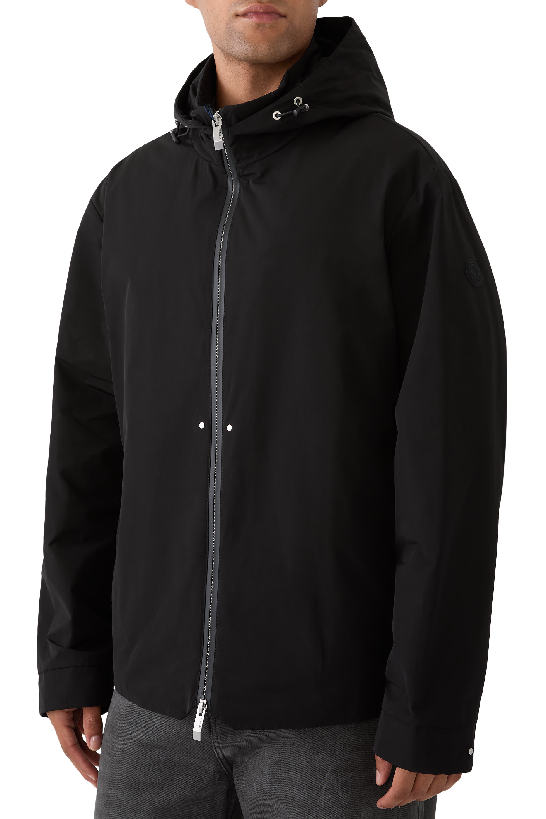 Lacha Hooded Windbreaker