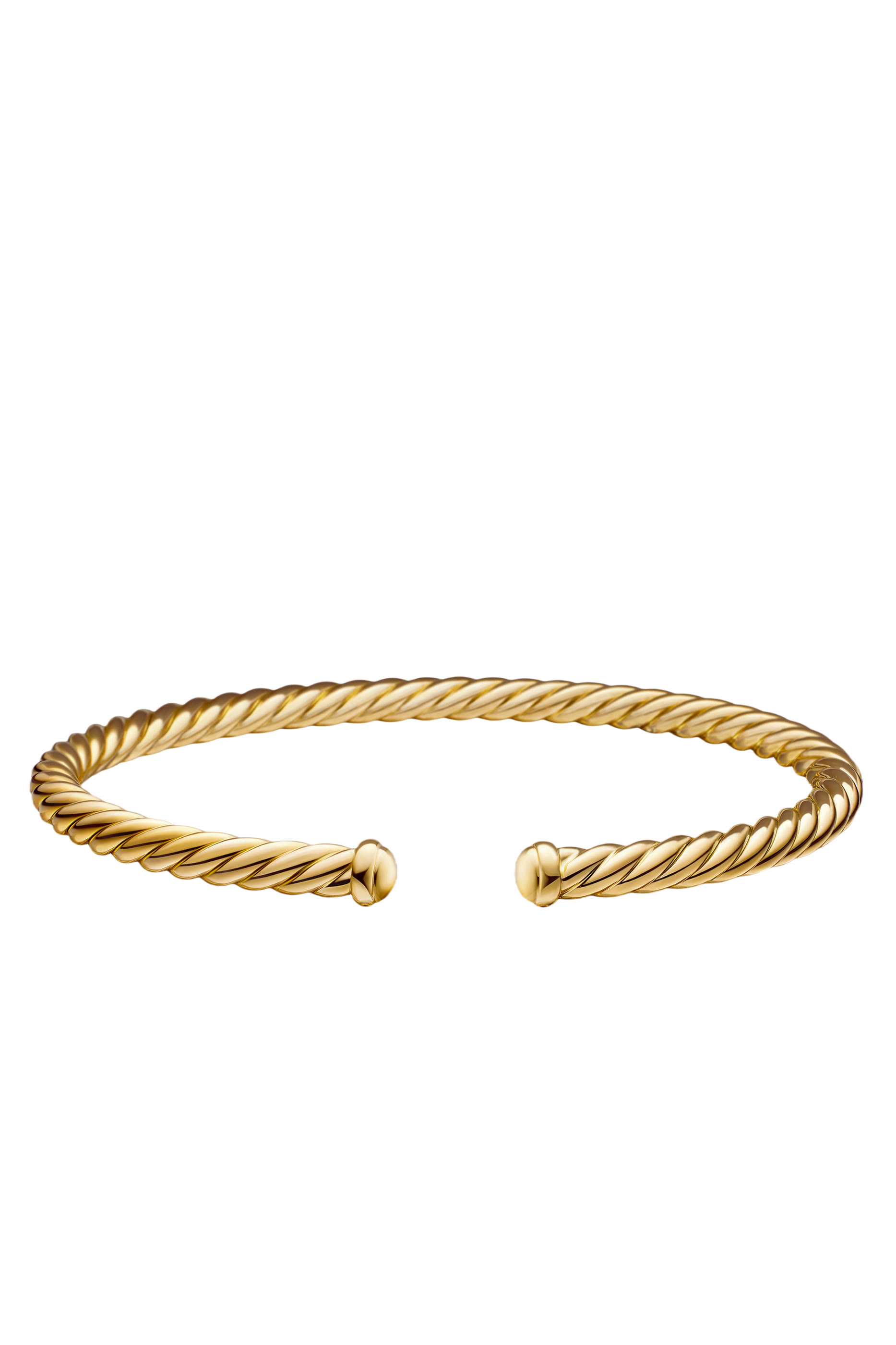 Classic Cablespira® Bracelet, 18k Yellow Gold