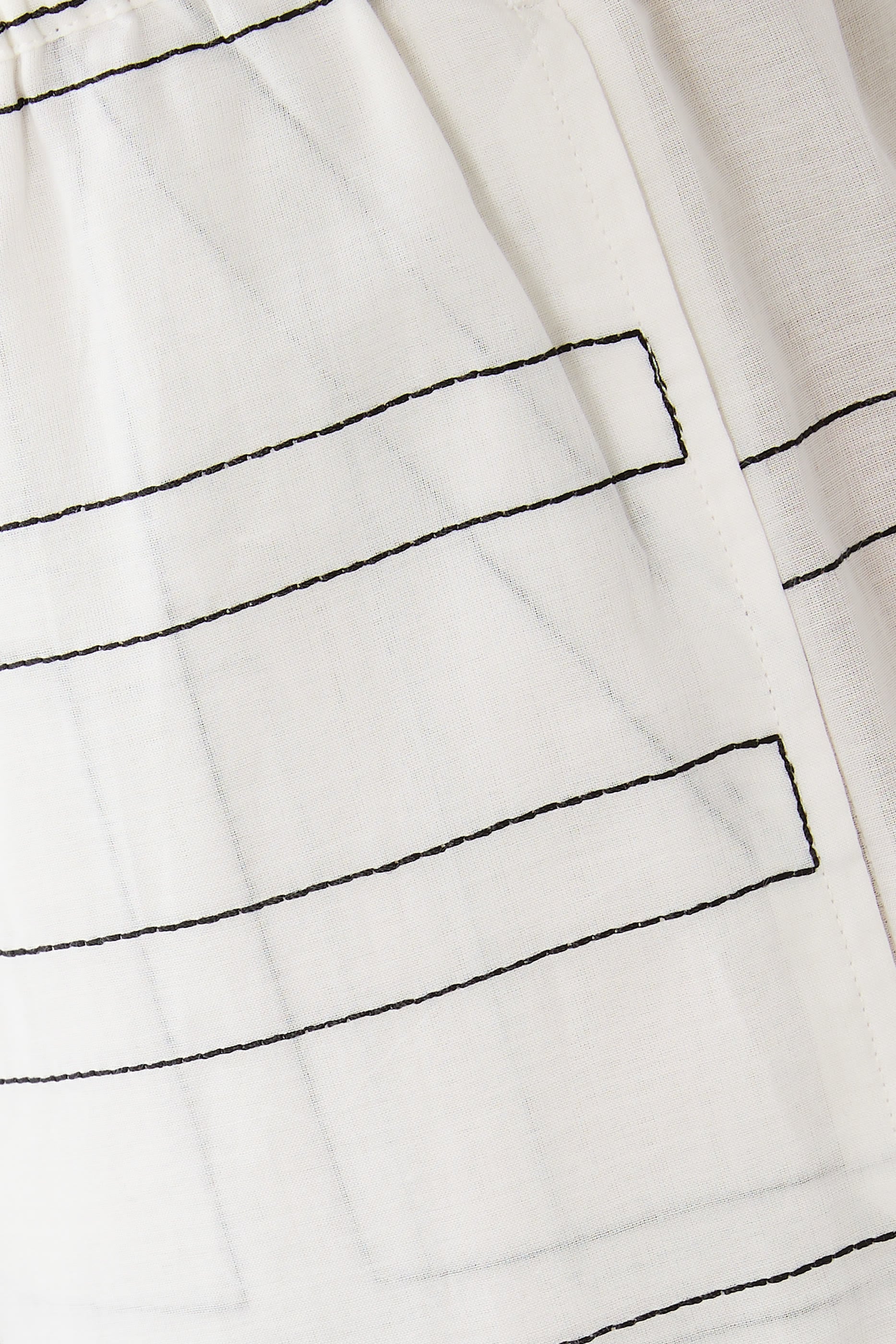 Monogram Cotton-Blend Pajama Bottoms 