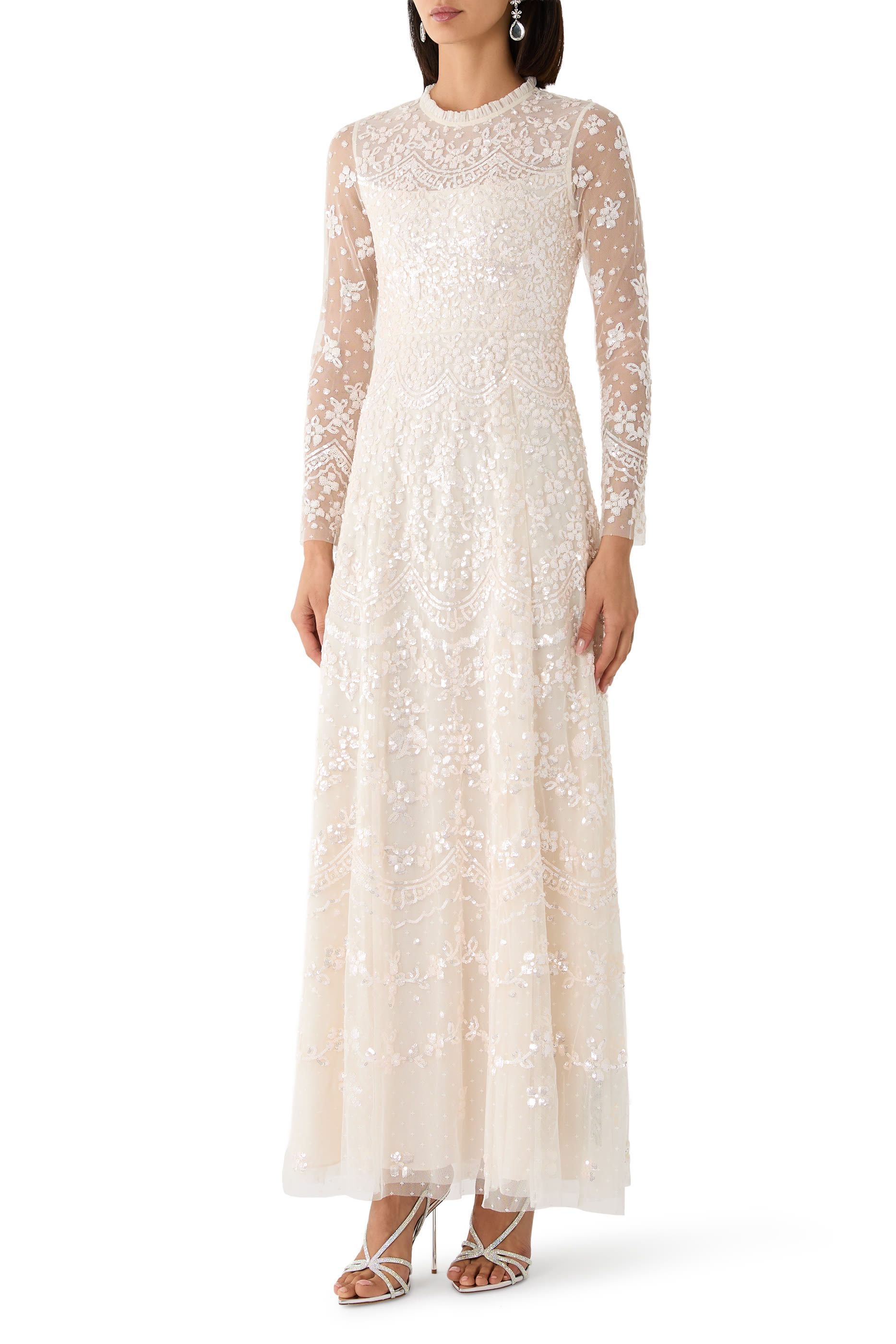 Freya Long Sleeves Gown