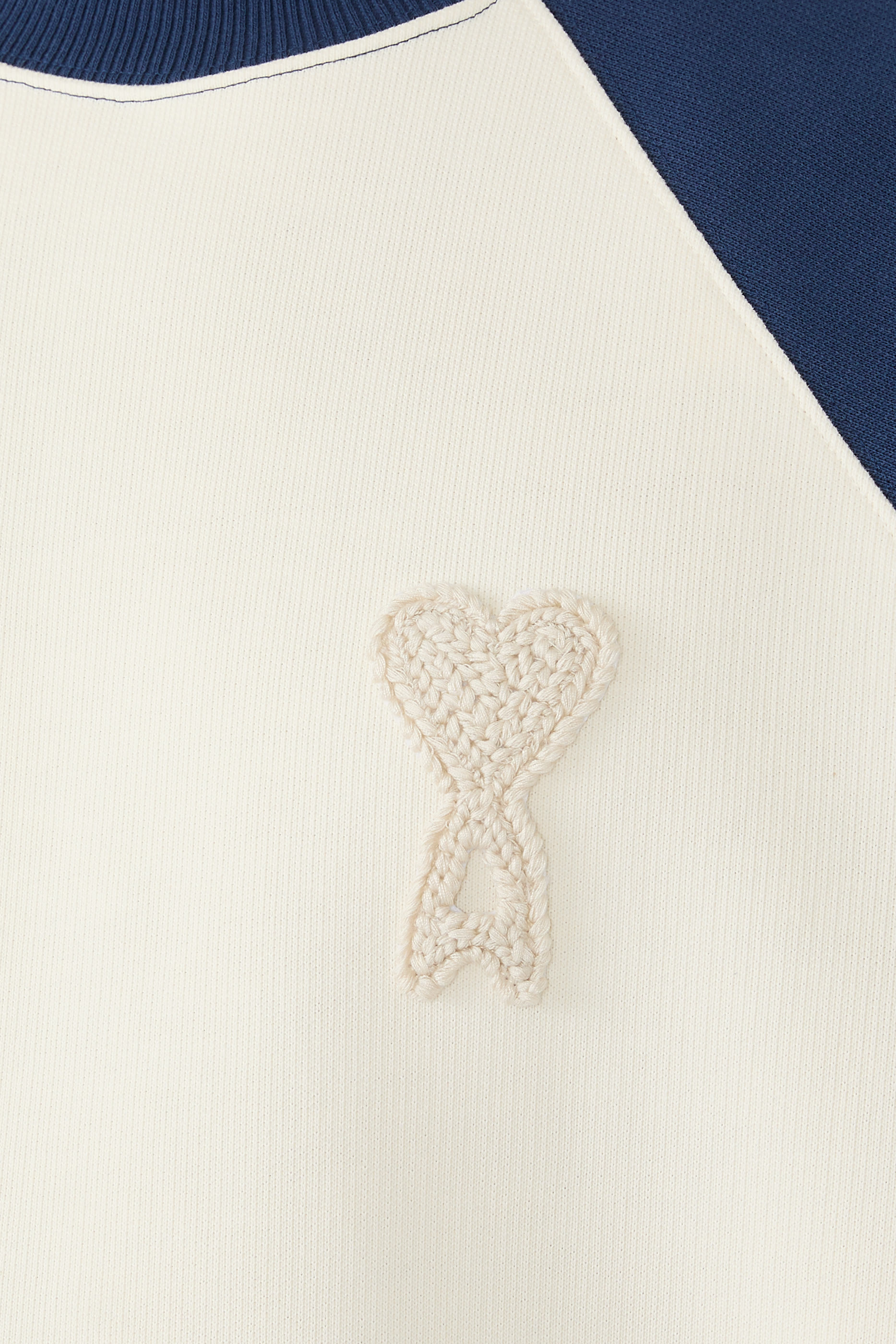 Cotton Knitted Ami De Coeur Sweatshirt