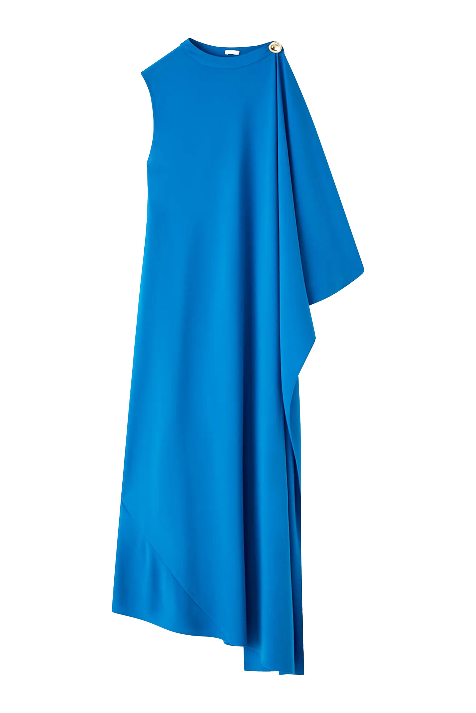 Aly Crepe Cape Dress