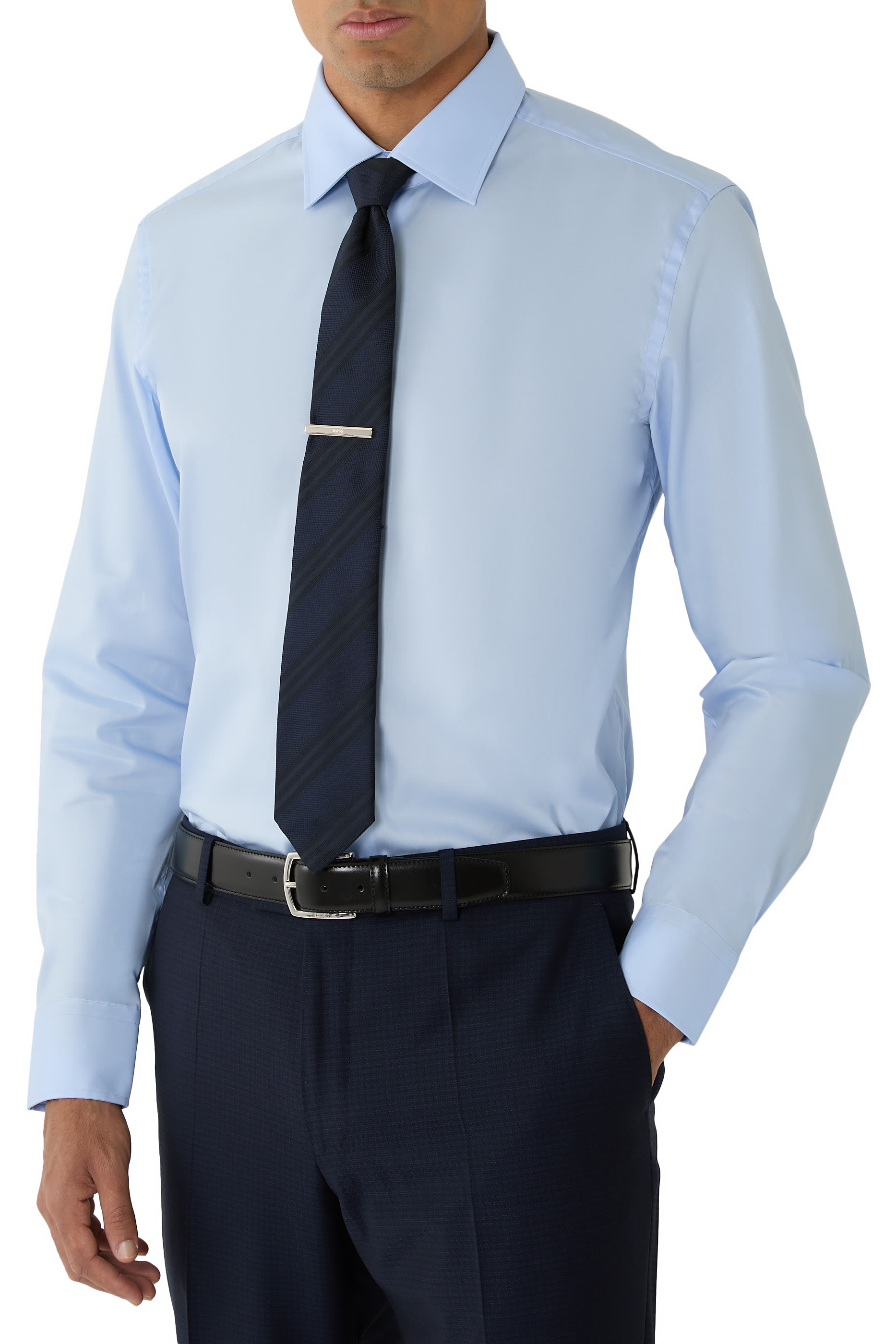 Engraved Logo Brass Tie Bar