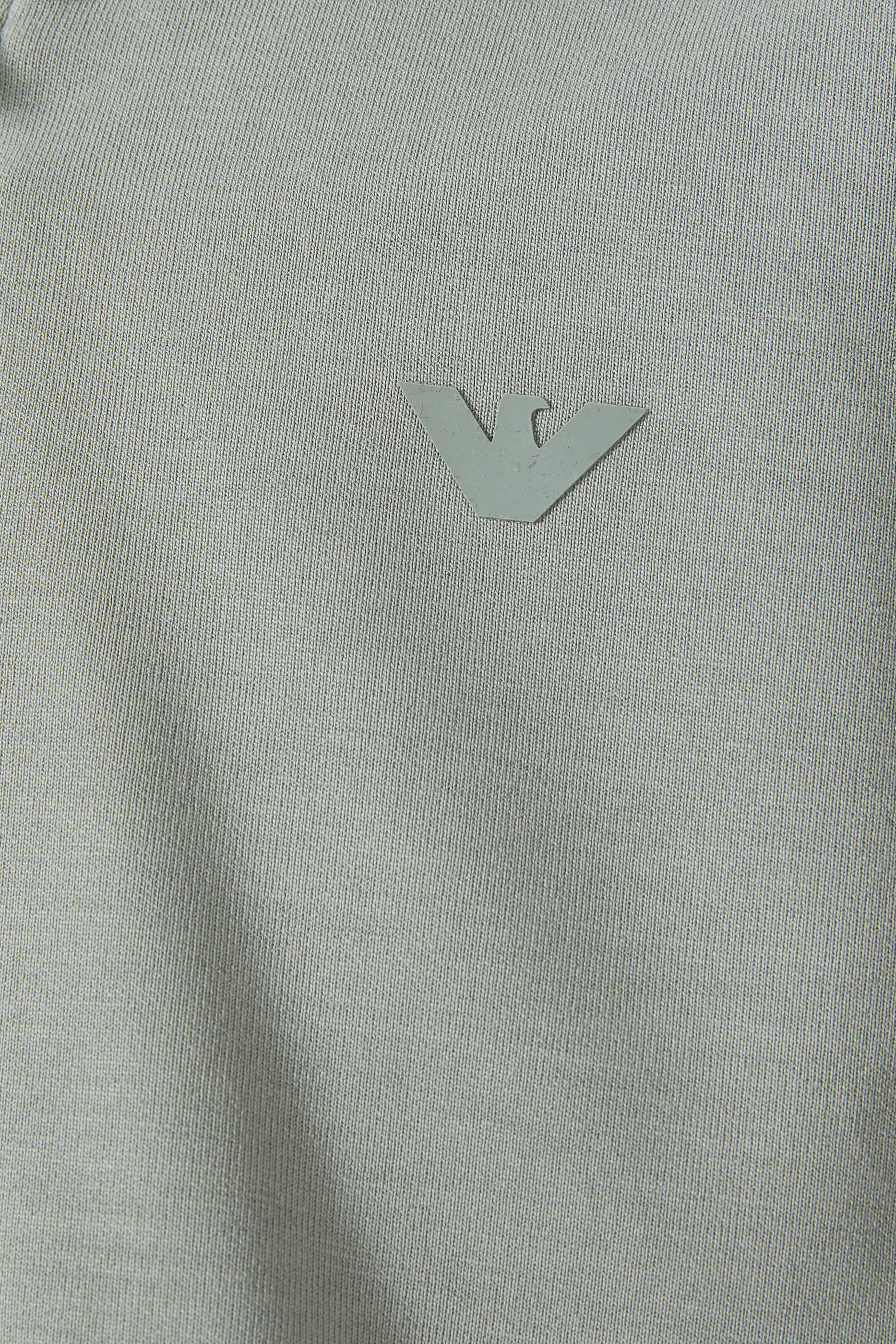 Kids Embossed Logo Zip-Up Hoodie