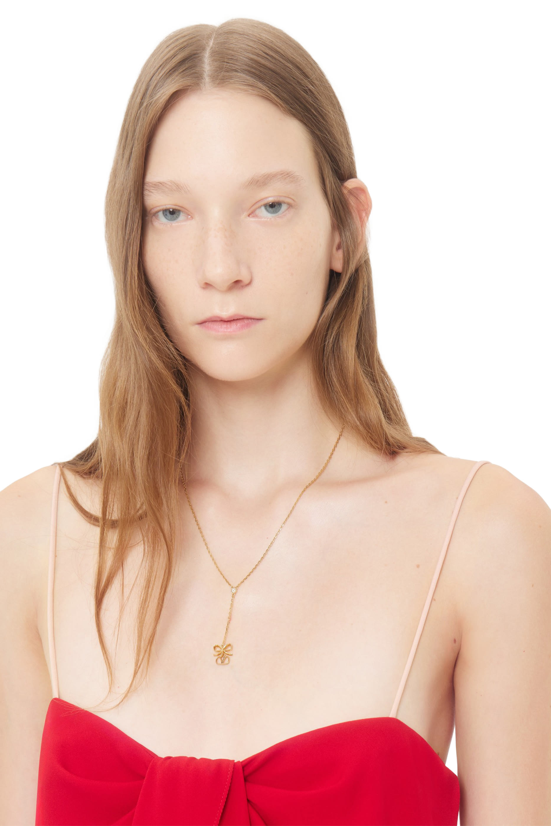 VLogo Floc Necklace 