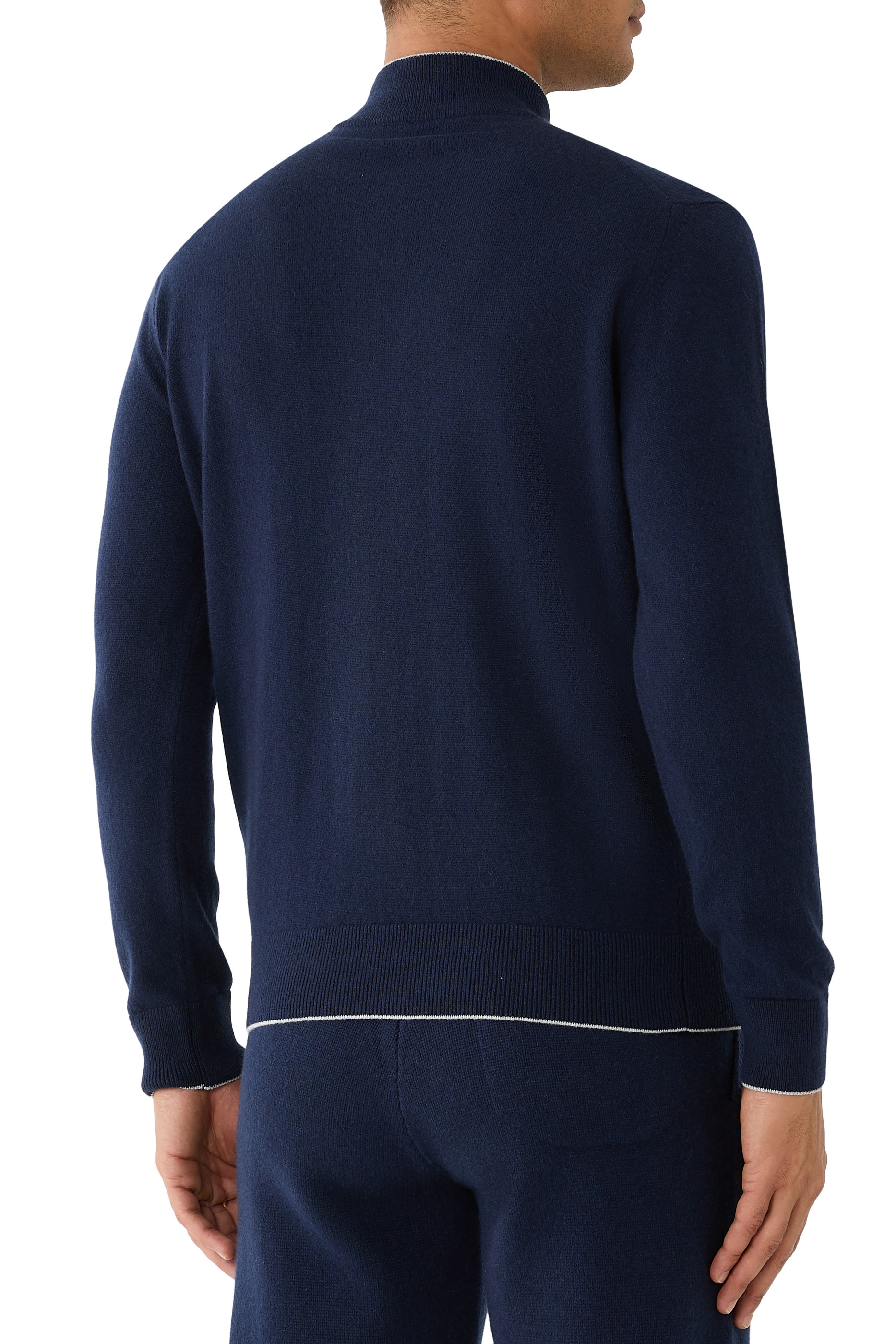 Maglia Zip-Up Cardigan