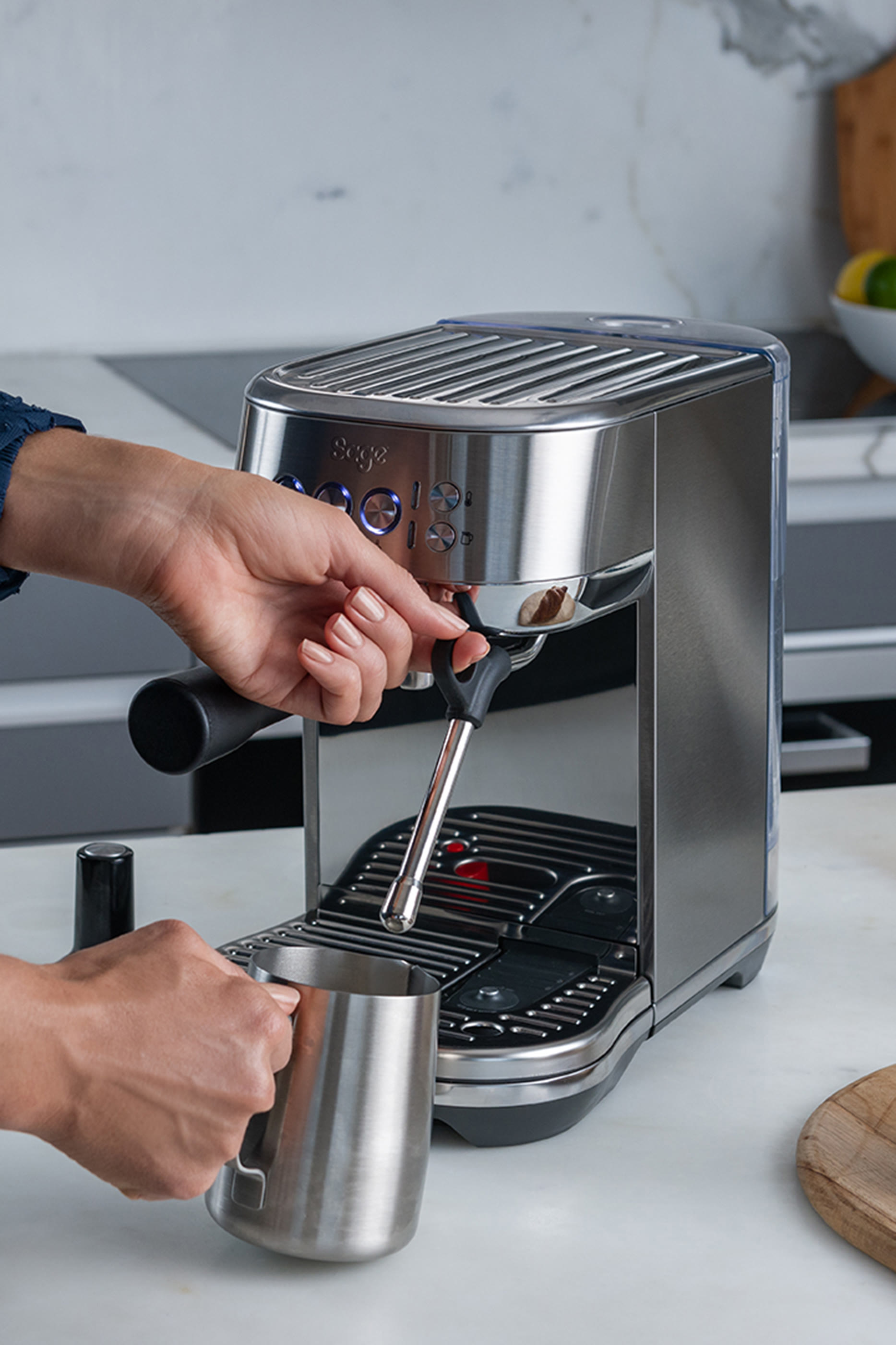 The Bambino Plus Coffee Machine