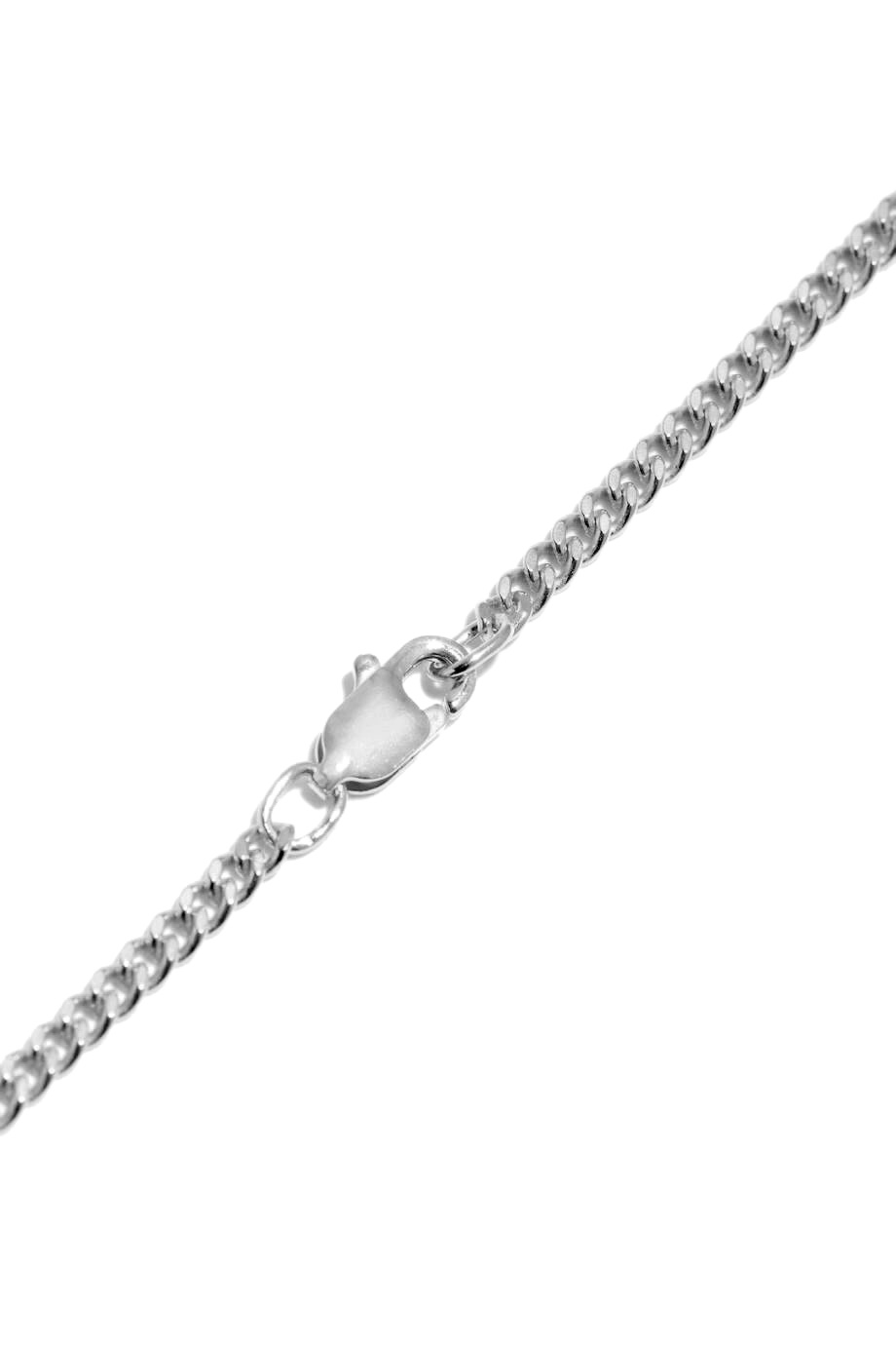 Cuban Chain Necklace, Sterling Silver