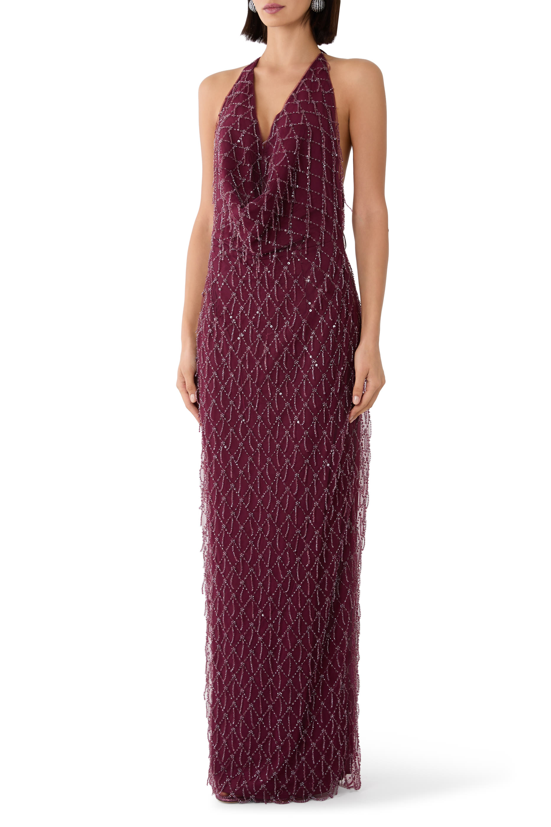  Sequins Halterneck Dress 