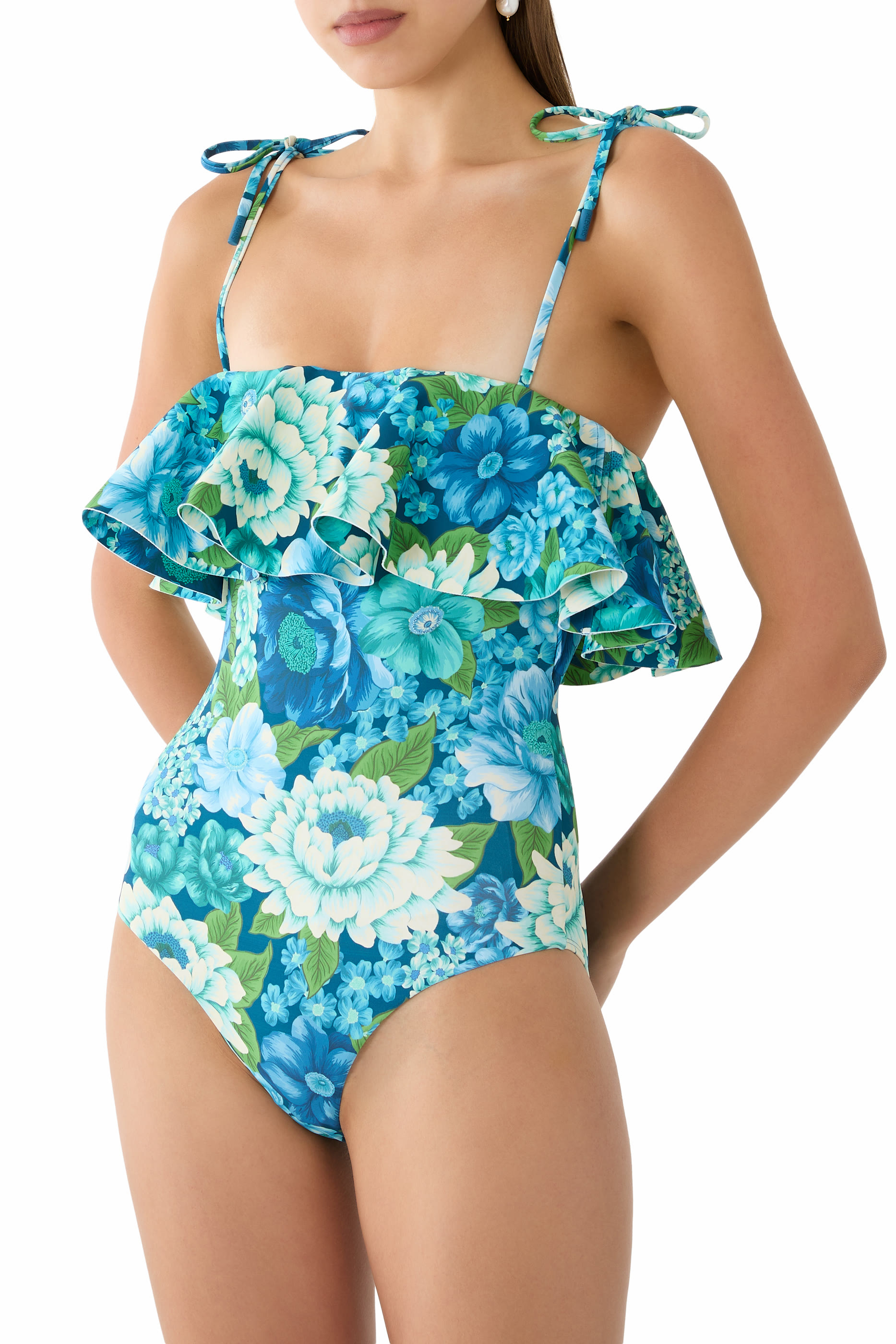 Margo Ruffle One-Piece Swimsuit