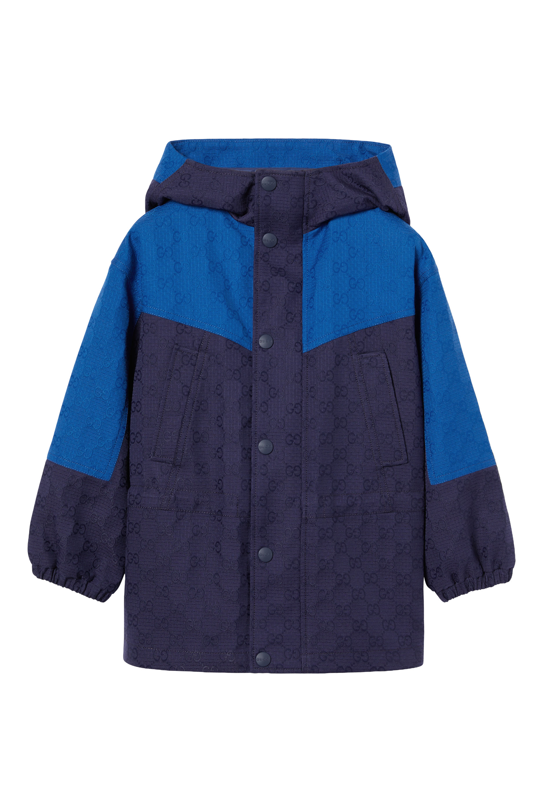 Kids GG Cotton Ripstop Coat