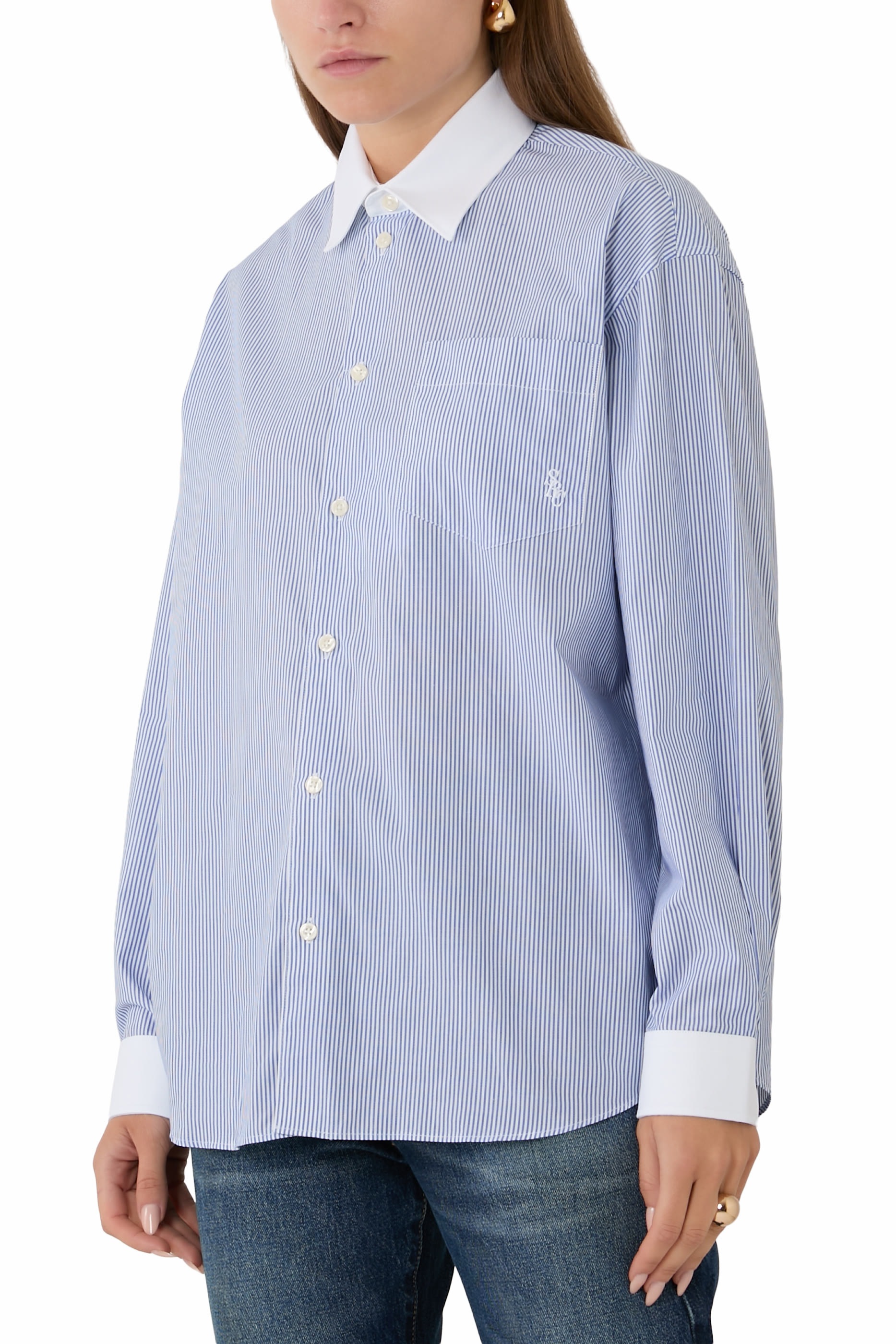 Striped Collared Shirt