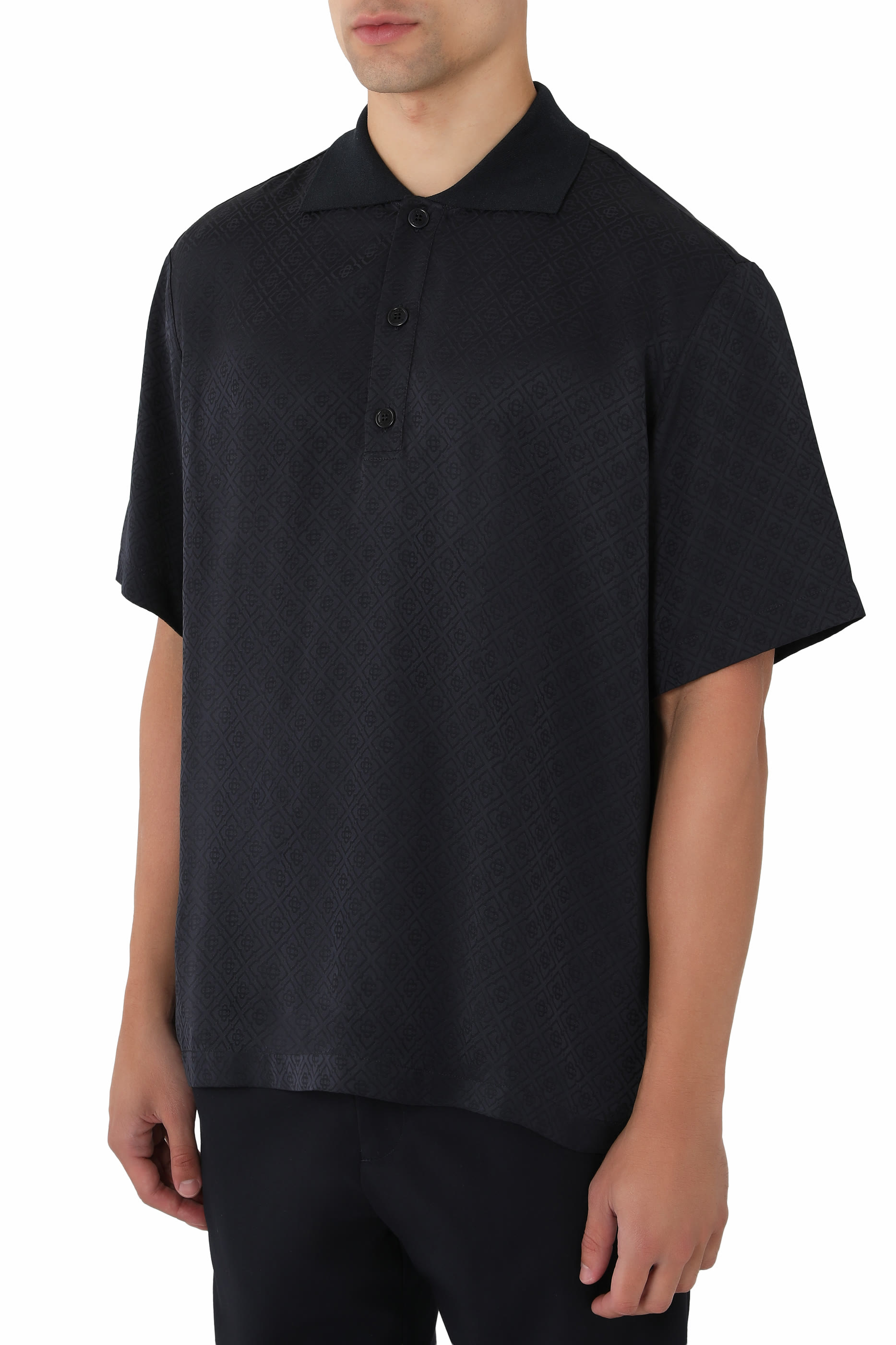 Knit Short Sleeve Polo