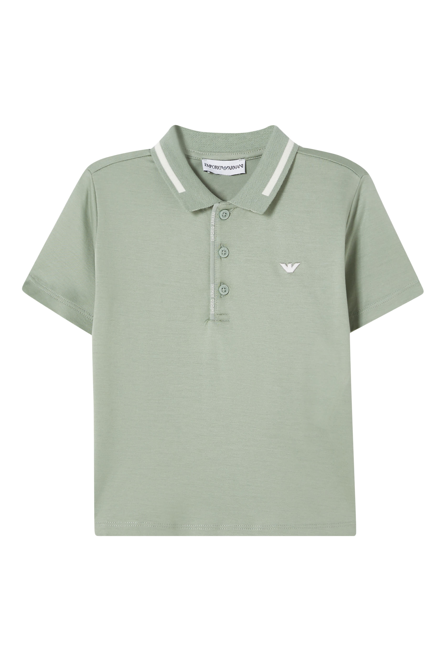 Kids Micro Eagle Logo Polo Shirt 