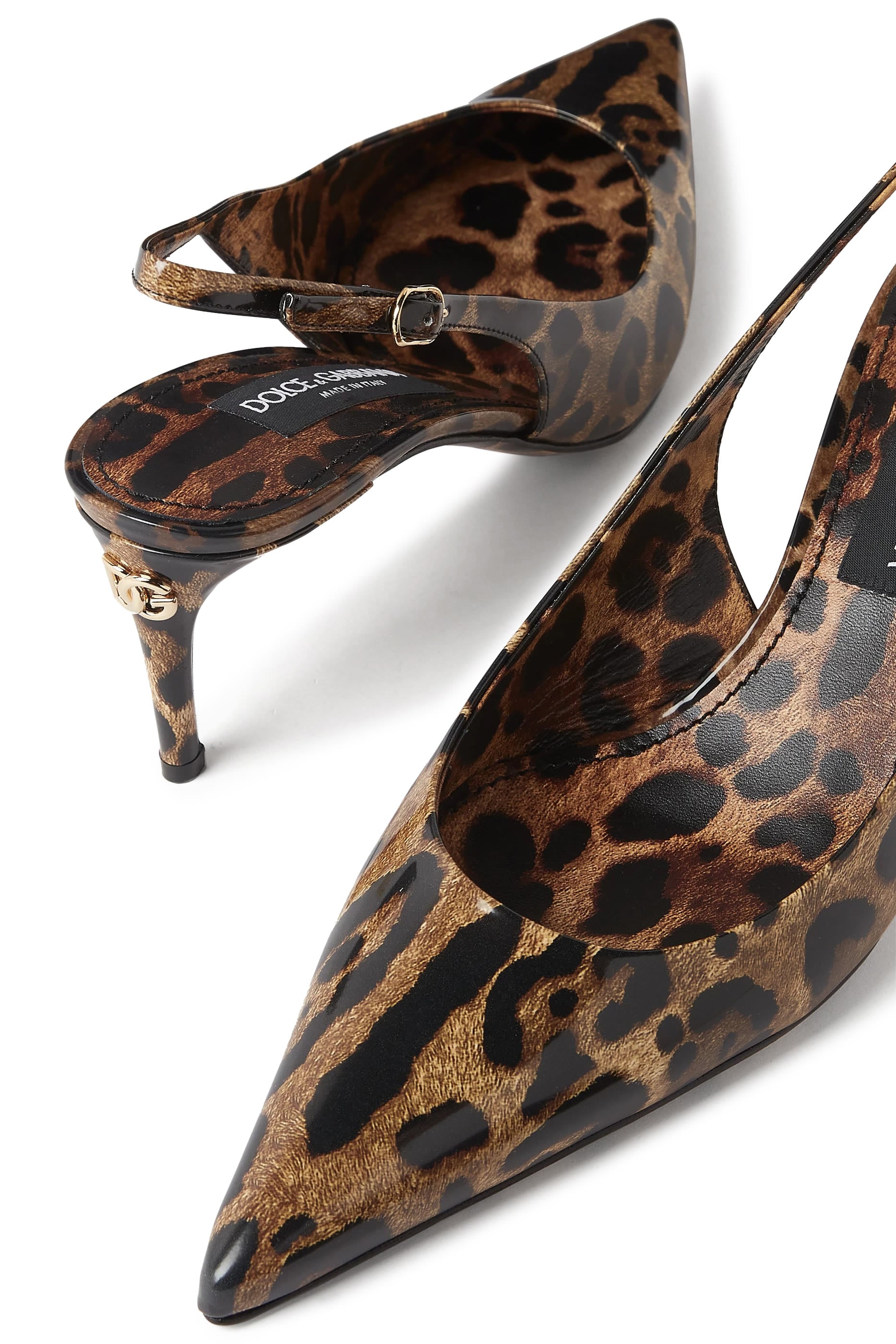 Kim 60 Slingback Leather Pumps