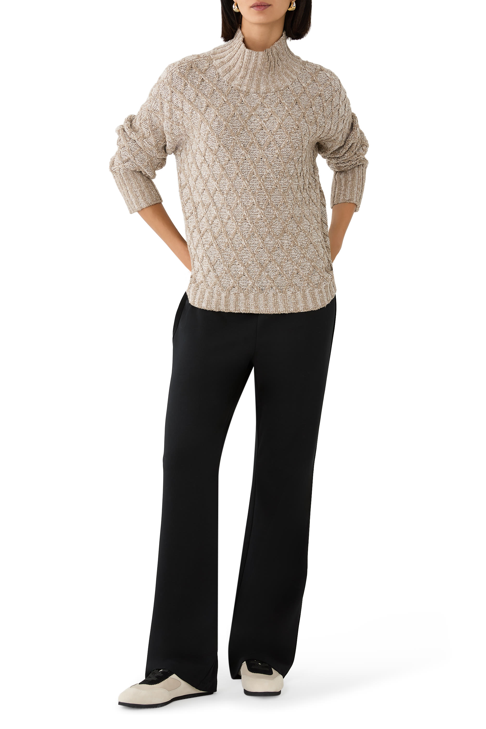 Extra-Fine Ponte Kick Pants