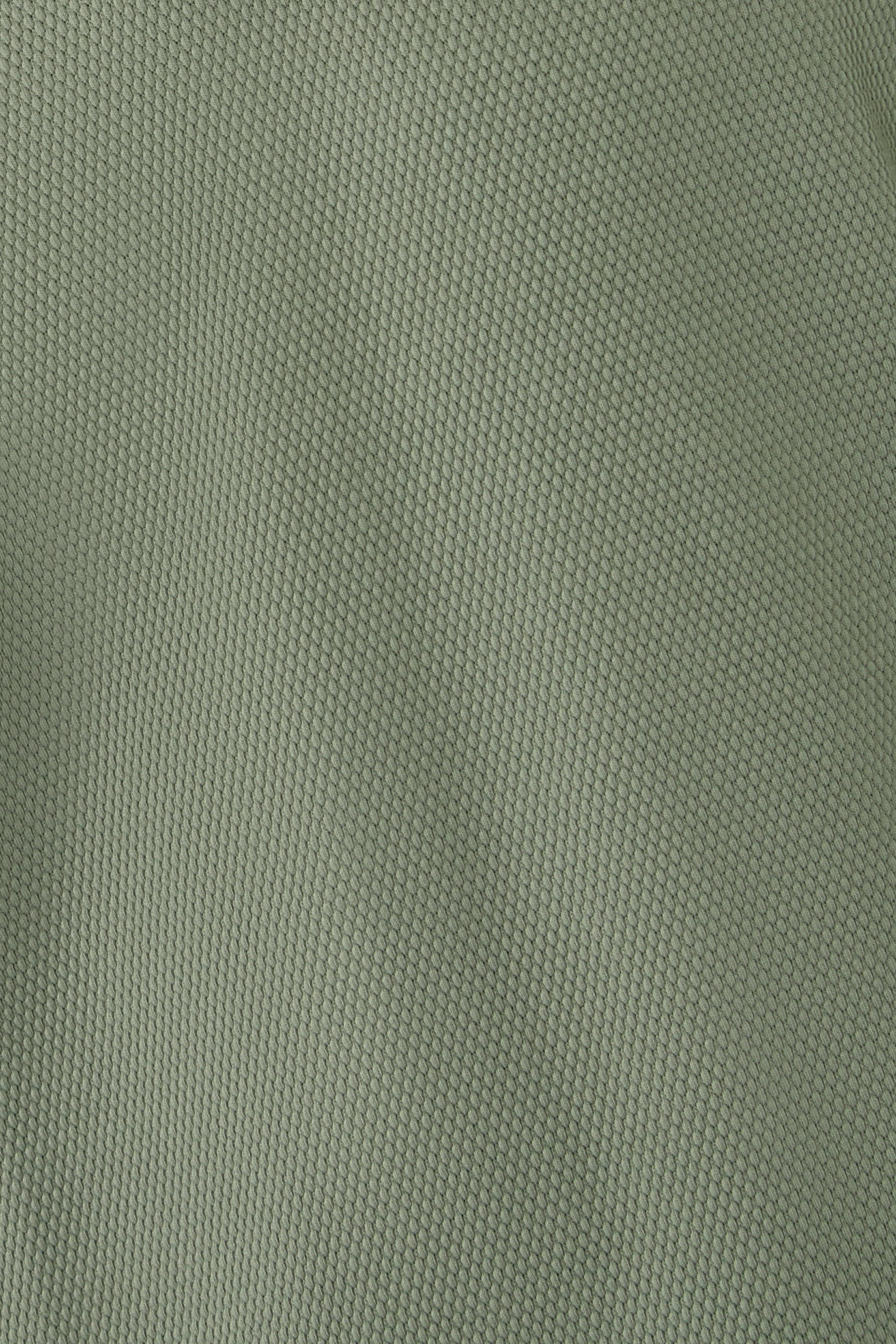 Open Collar Knit Polo Shirt