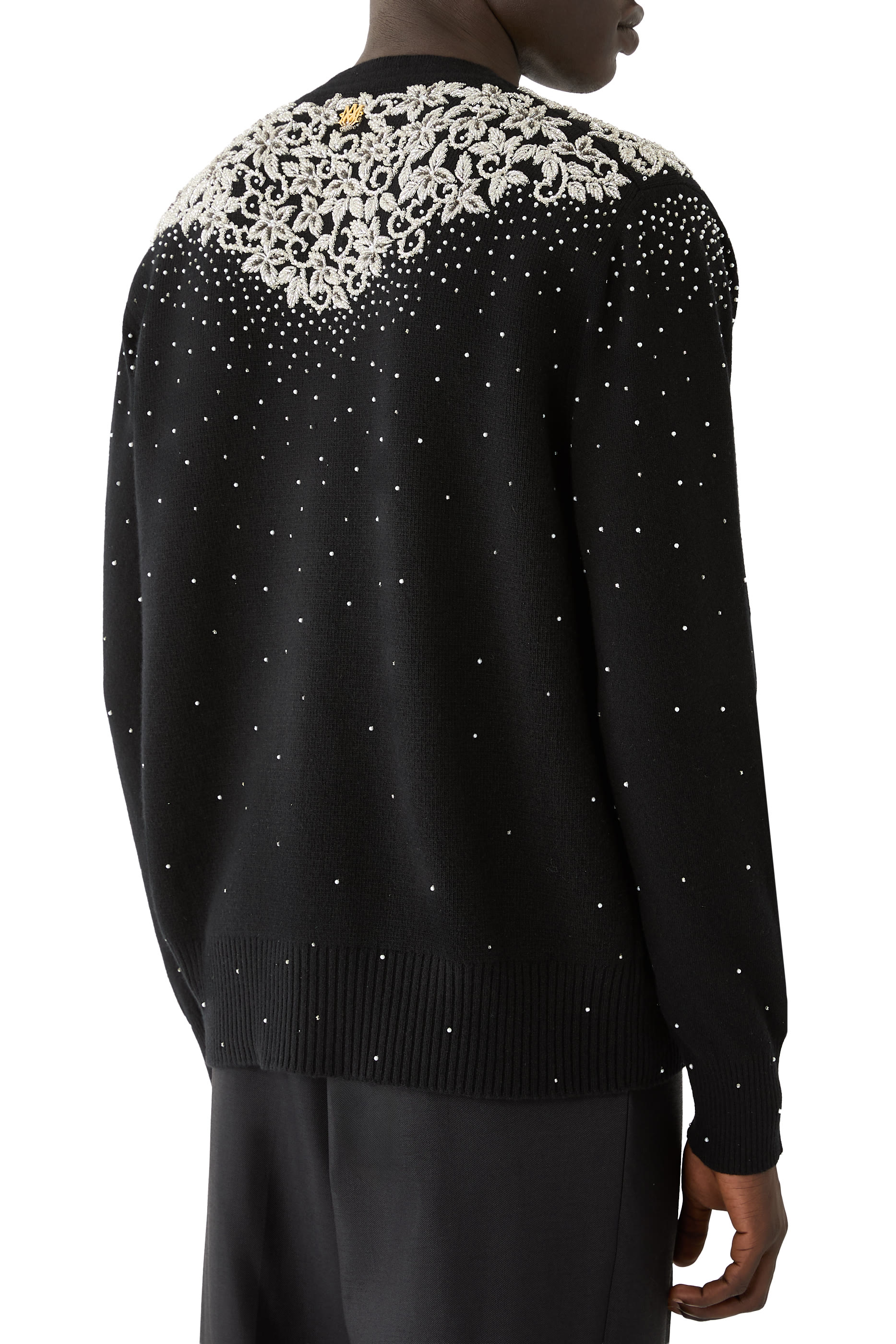 Beaded Micro Stars Cardigan 