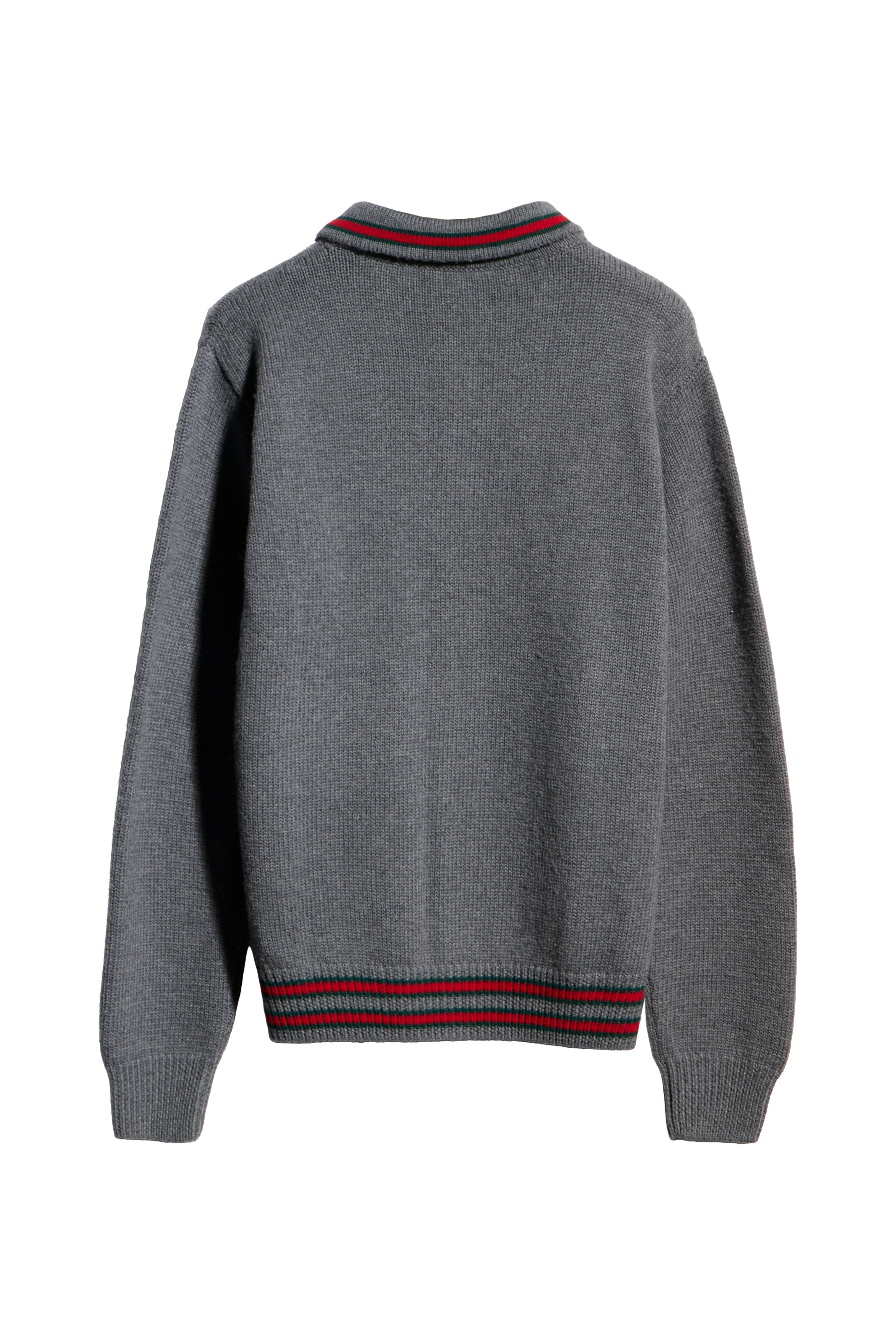 Kids Long Sleeve Polo Cardigan
