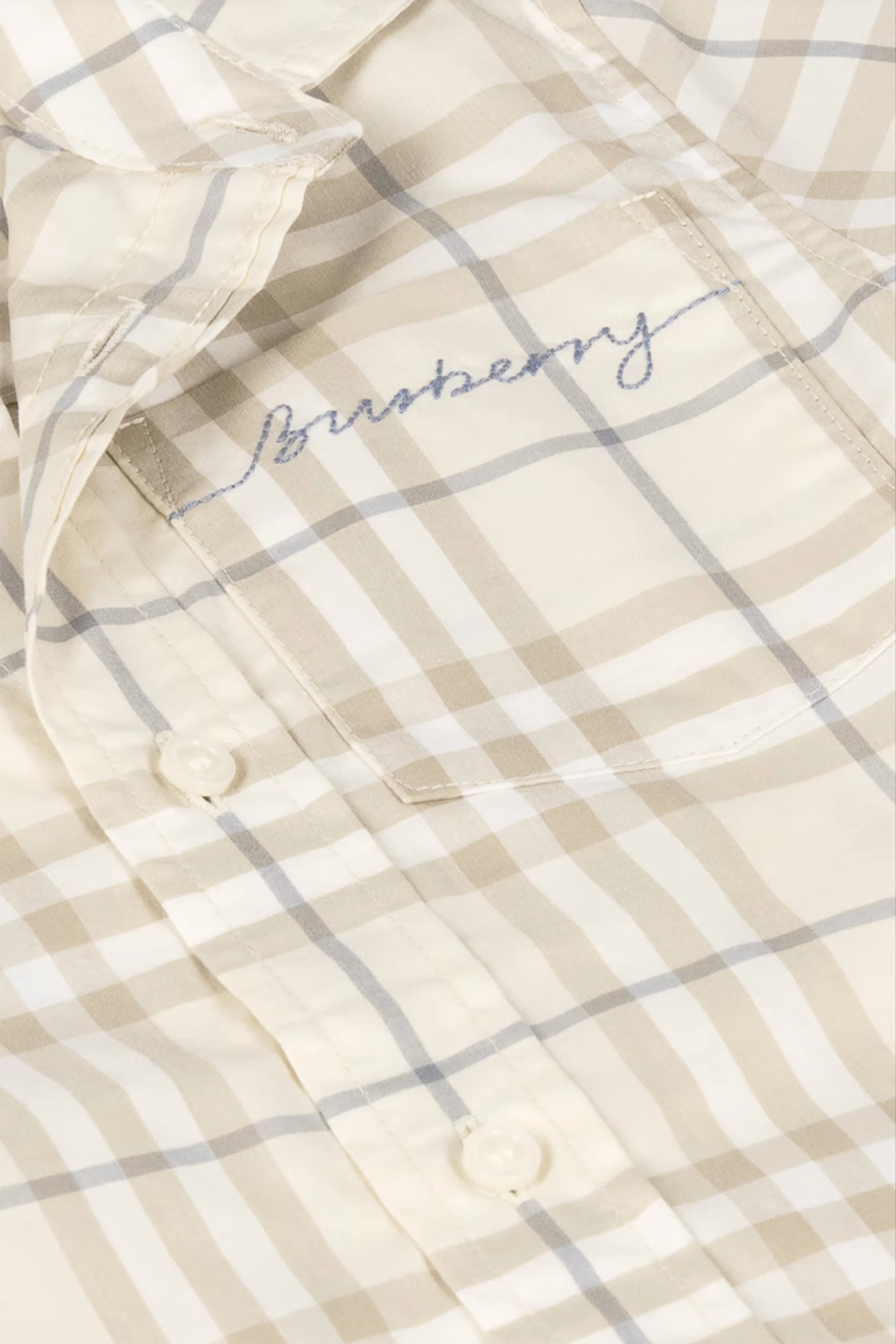 Kids Check Cotton Shirt 