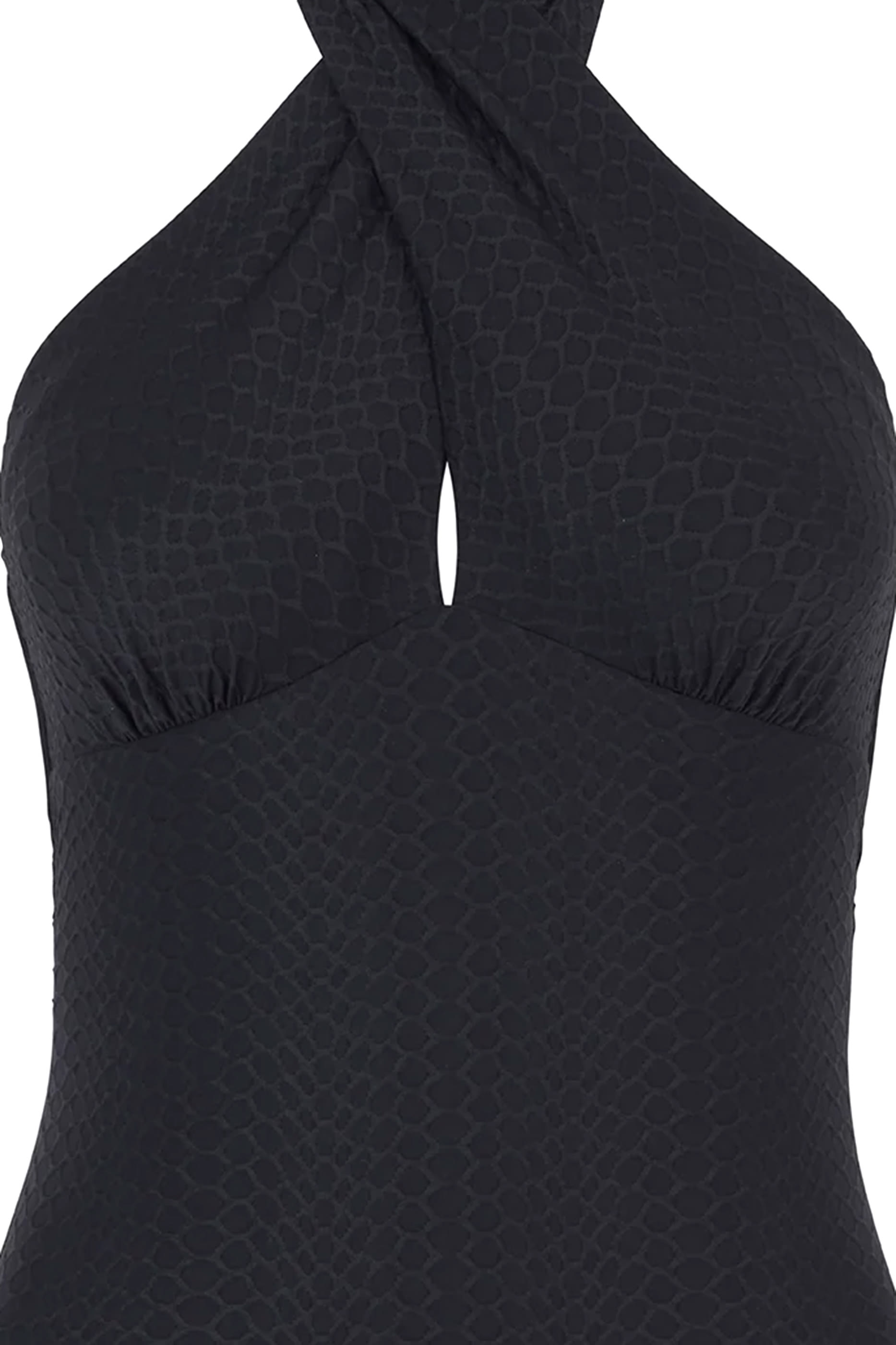 Snakeskin Jacquard Meteora Swimsuit